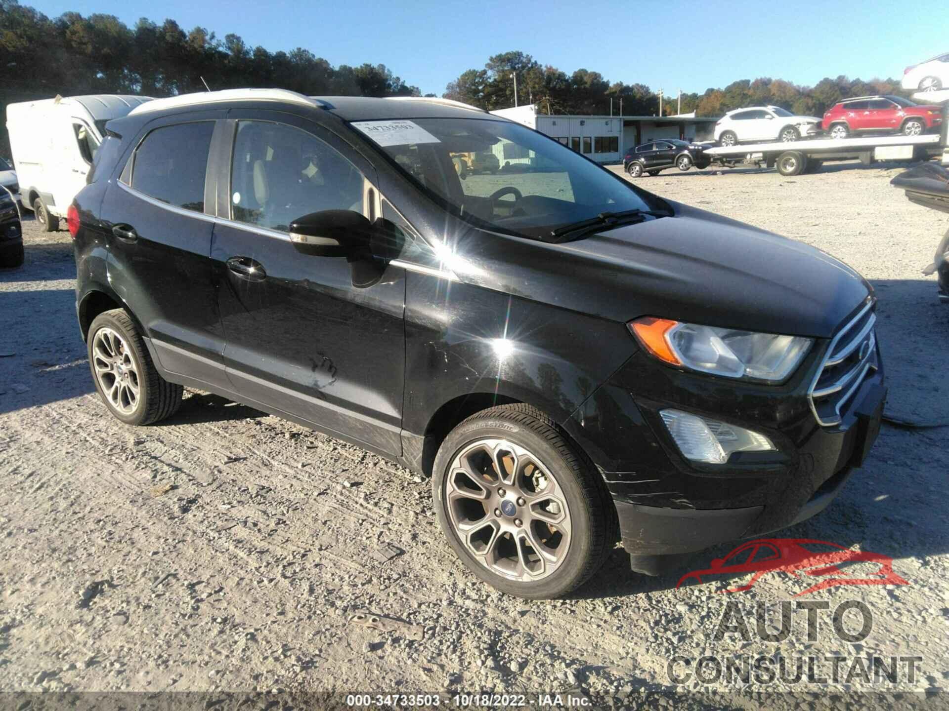 FORD ECOSPORT 2020 - MAJ6S3KL6LC358550