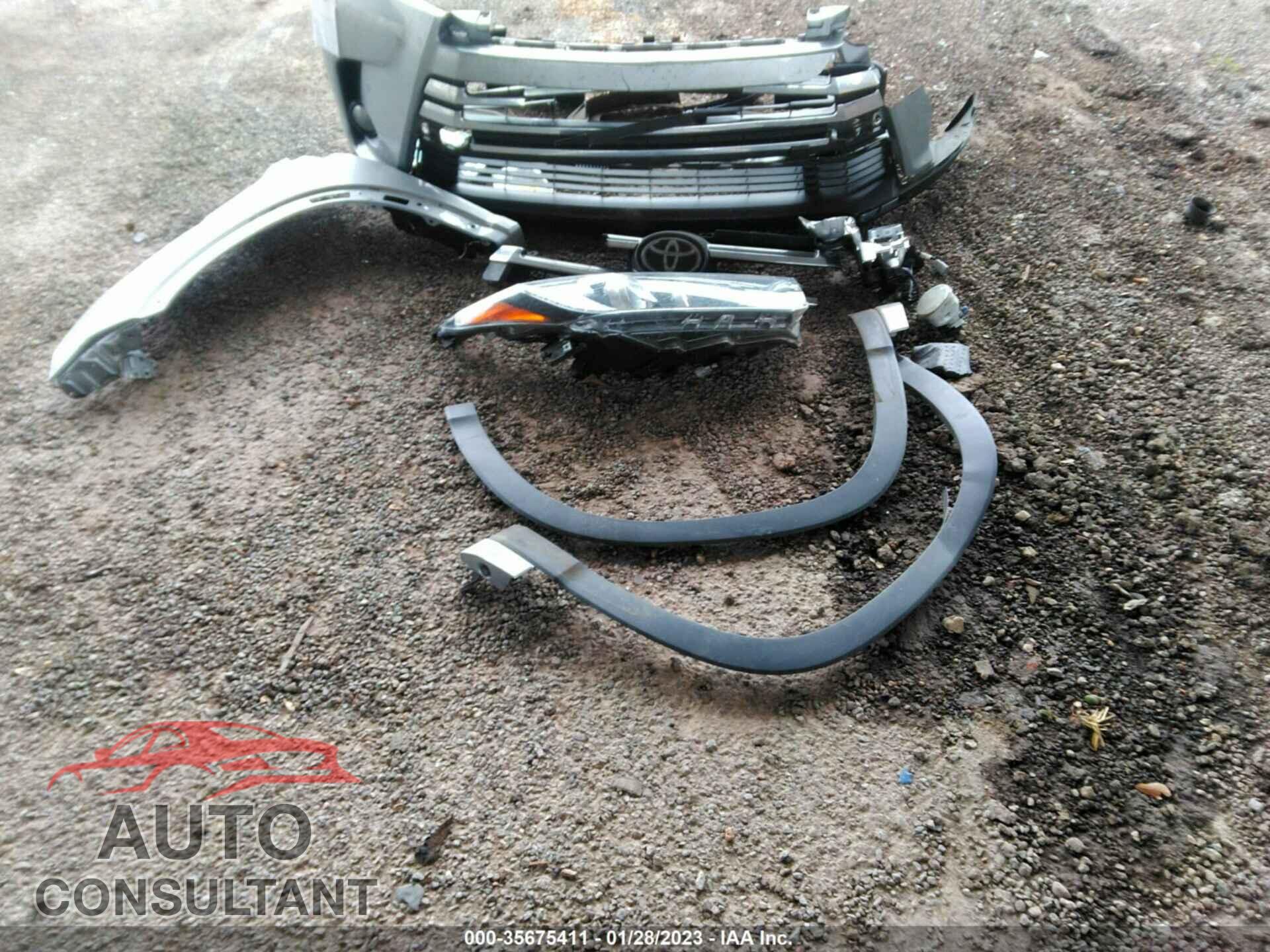 TOYOTA HIGHLANDER 2017 - 5TDYZRFH4HS226531