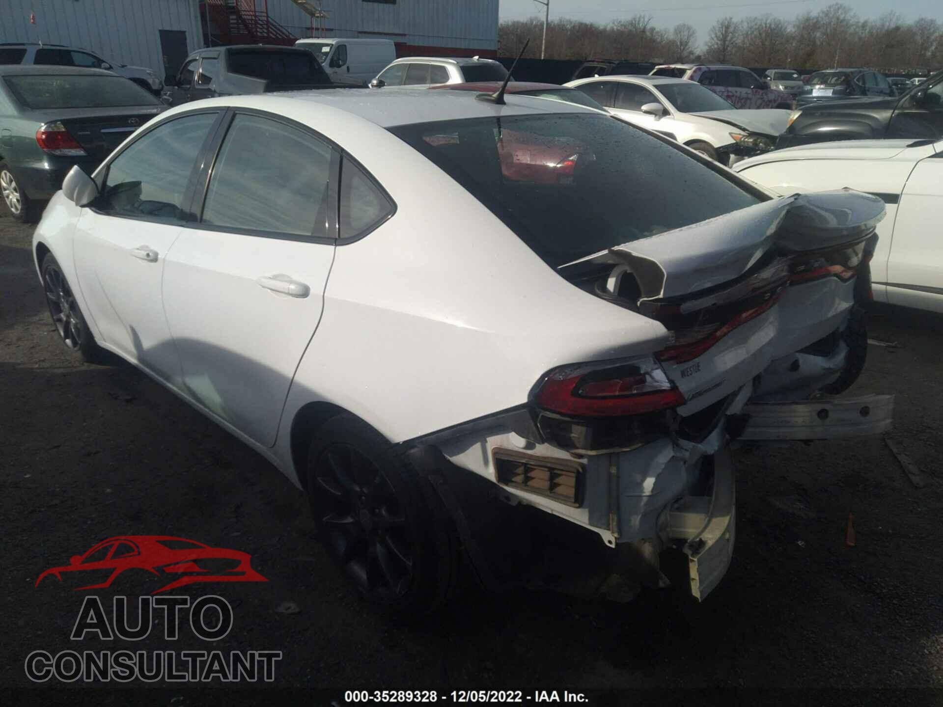 DODGE DART 2016 - 1C3CDFAA6GD530122