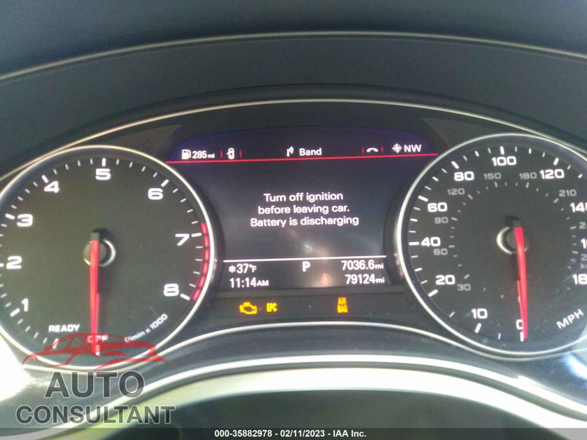 AUDI A6 2016 - WAUGFAFC7GN059237