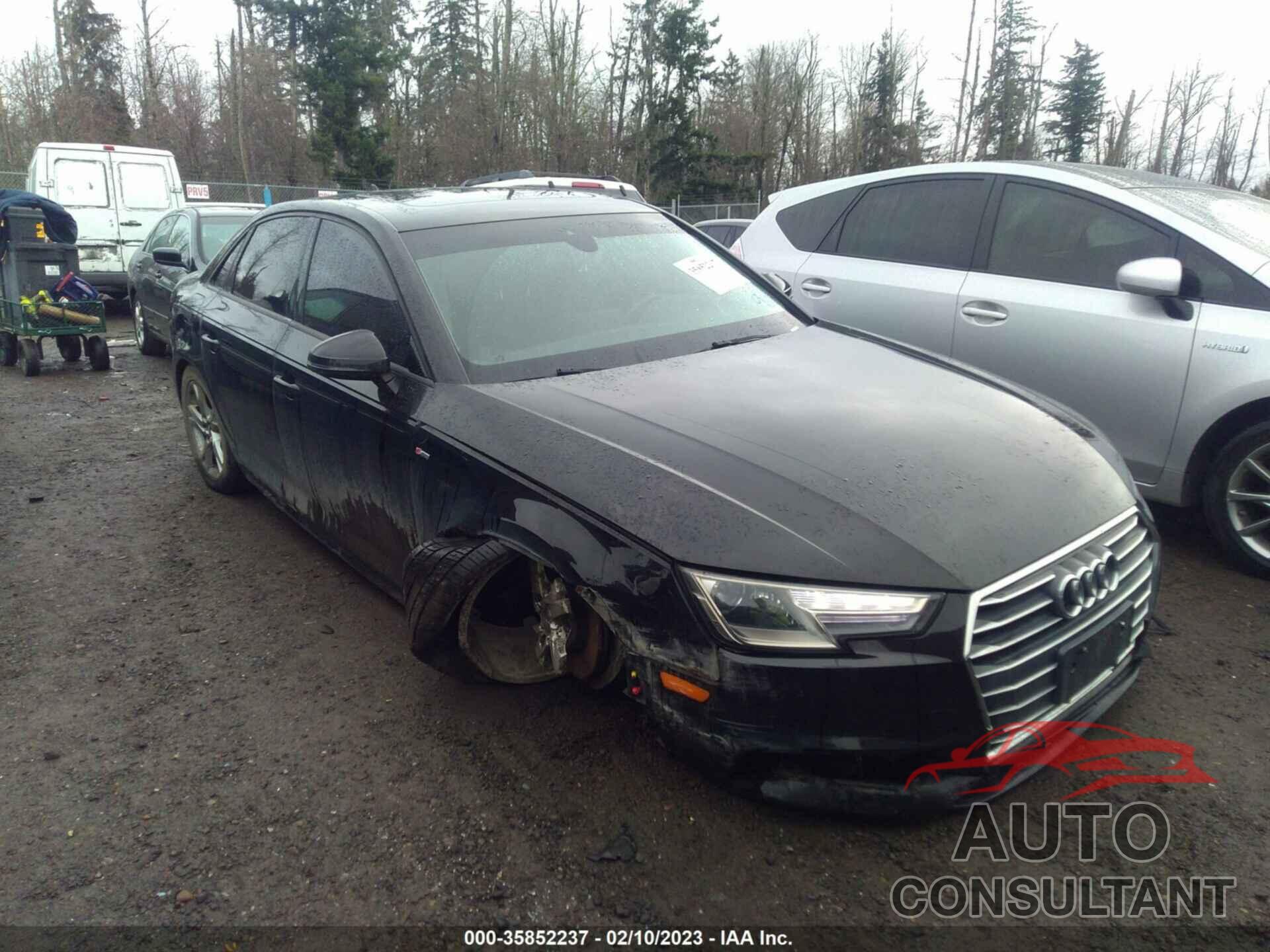 AUDI A4 2018 - WAUKMAF44JA066671