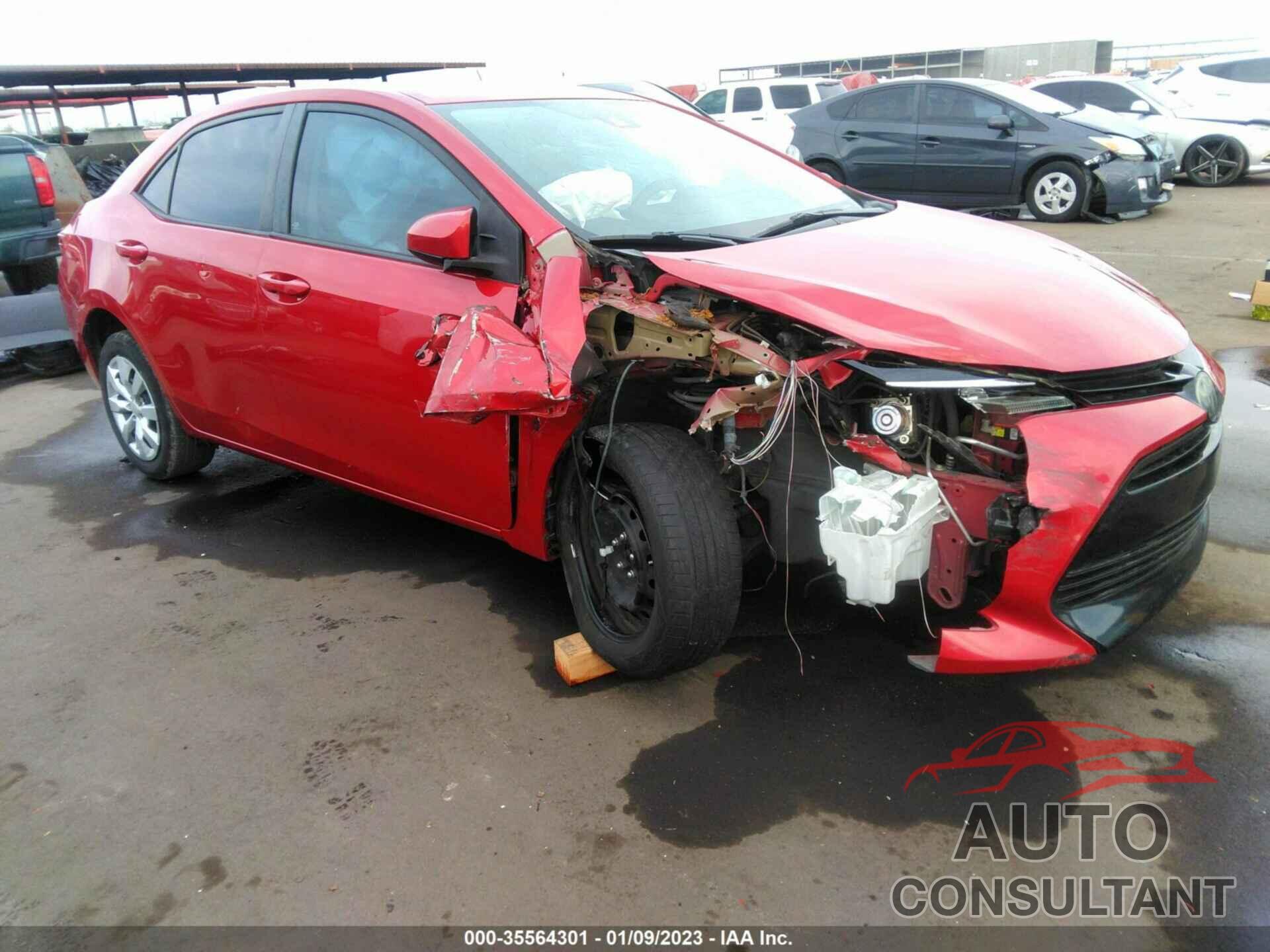 TOYOTA COROLLA 2017 - 2T1BURHE0HC920133
