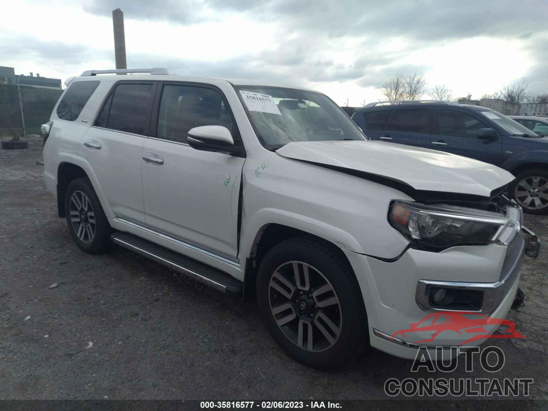 TOYOTA 4RUNNER 2017 - JTEBU5JR3H5478043