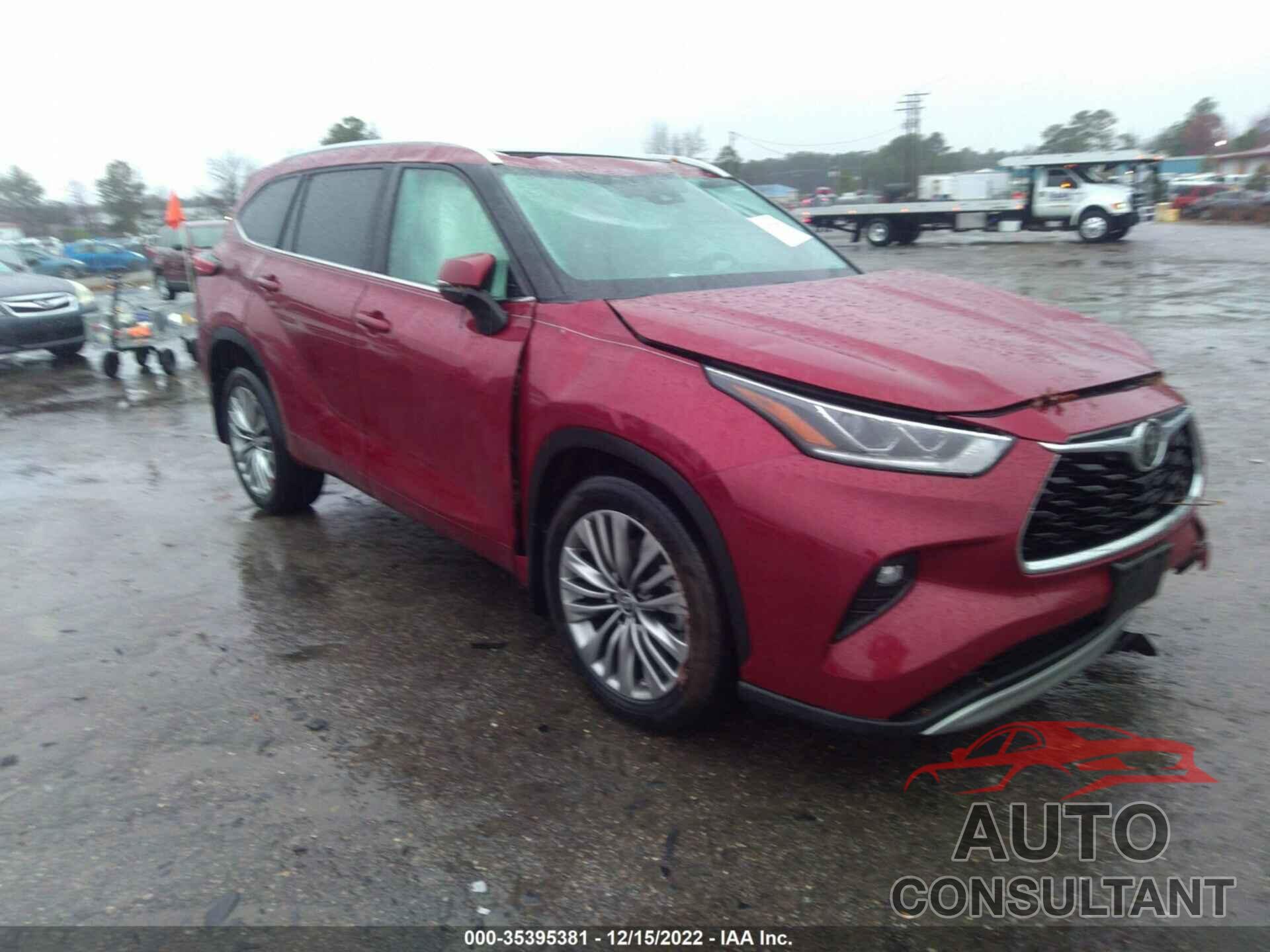 TOYOTA HIGHLANDER 2021 - 5TDFZRBH1MS073064