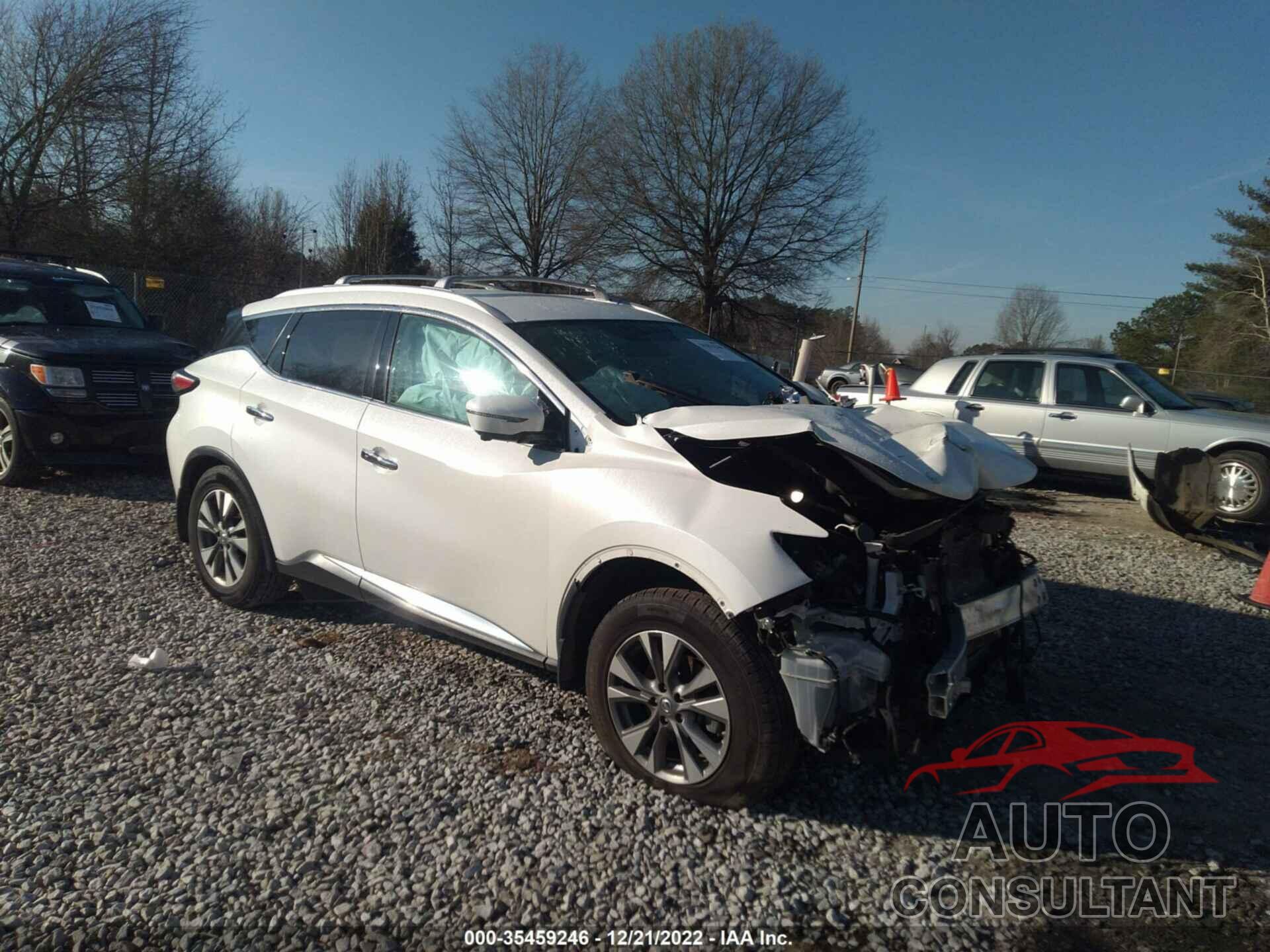 NISSAN MURANO 2016 - 5N1AZ2MG6GN116289