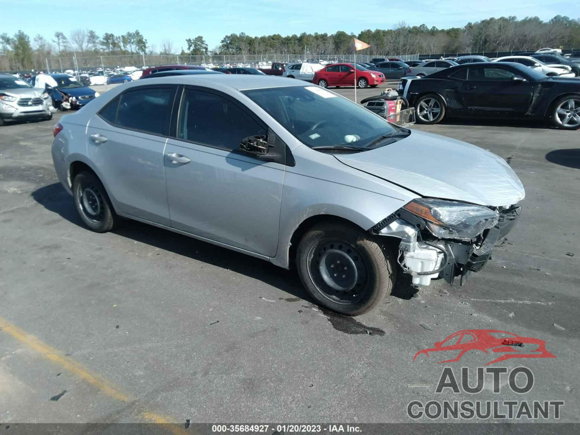 TOYOTA COROLLA 2017 - 2T1BURHE8HC872333