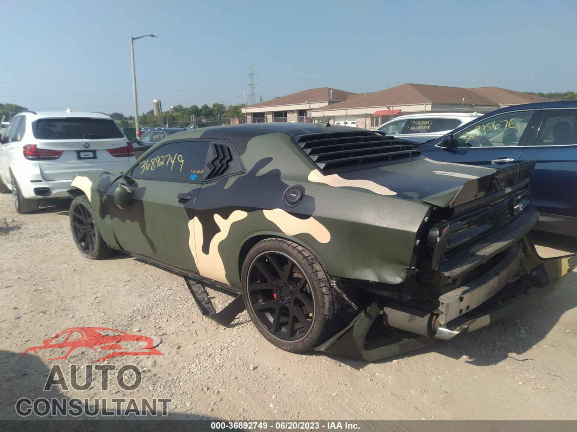 DODGE CHALLENGER 2017 - 2C3CDZDJ6HH509580