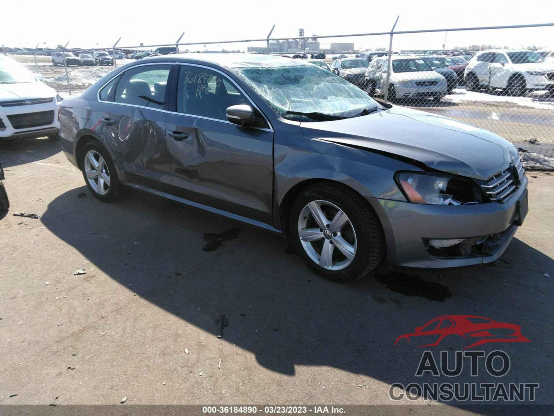 VOLKSWAGEN PASSAT 2015 - 1VWBV7A35FC026433