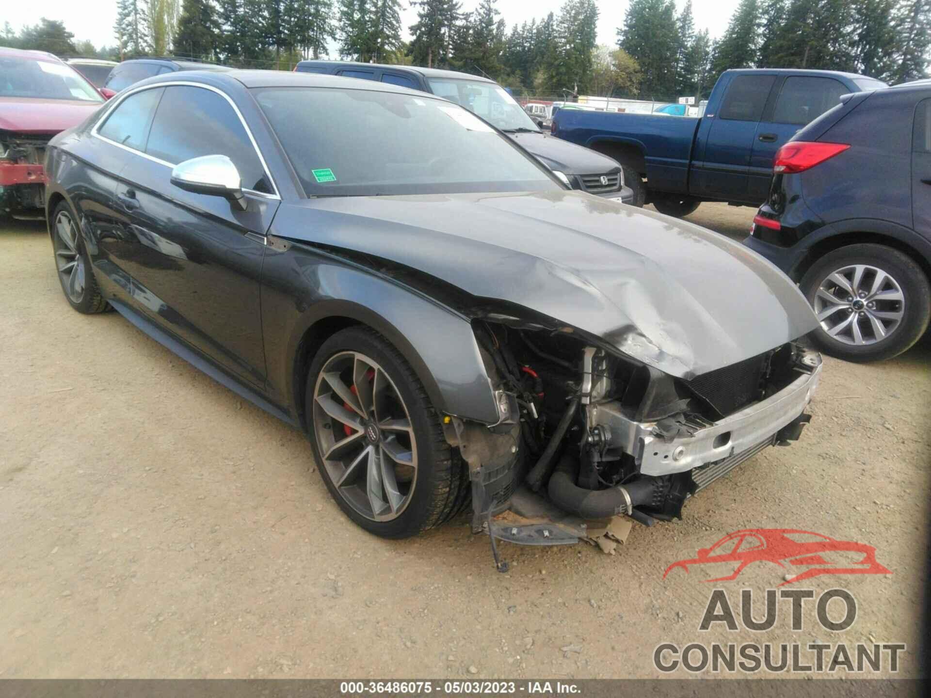 AUDI S5 COUPE 2018 - WAUR4AF5XJA027185