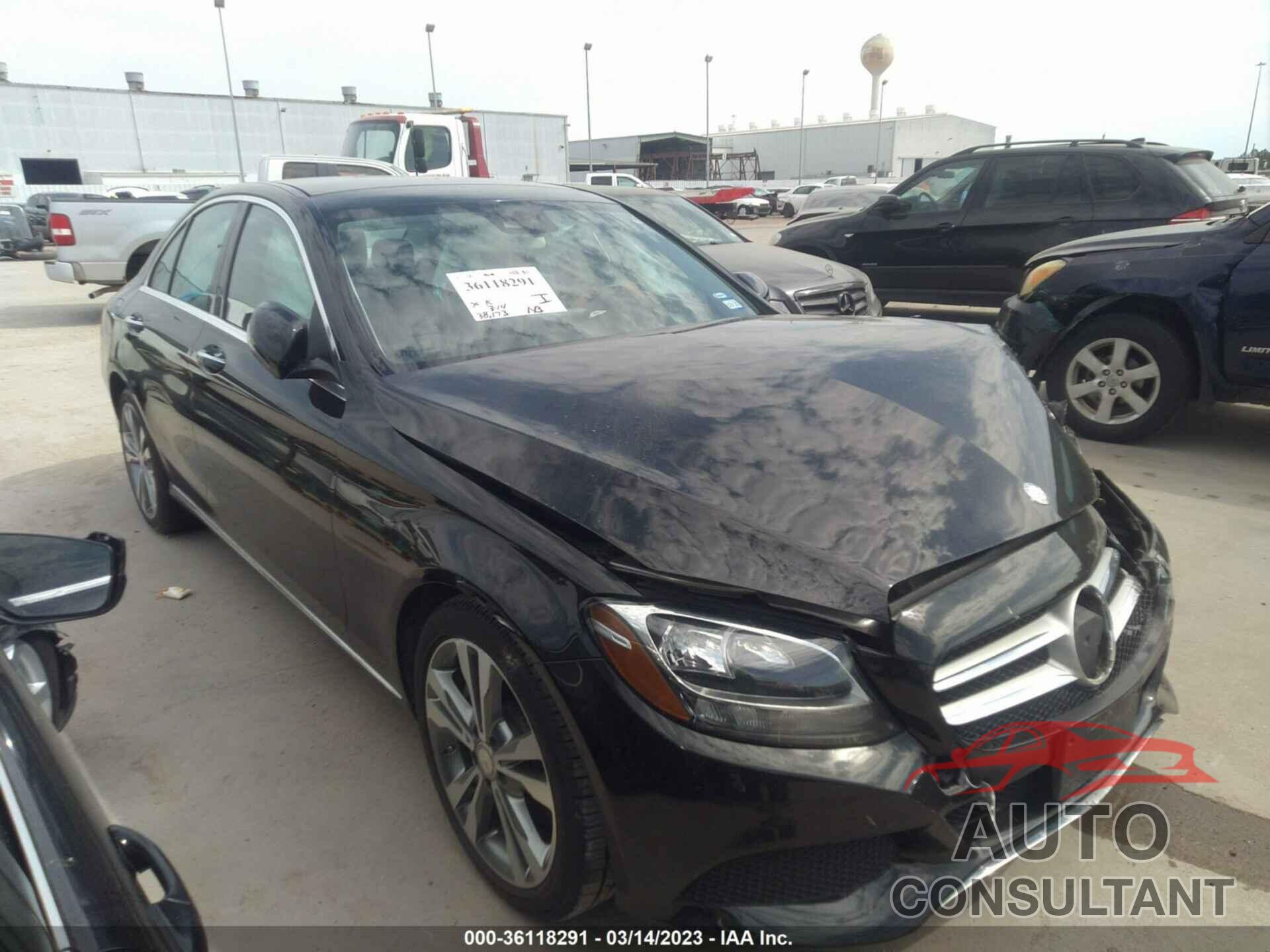 MERCEDES-BENZ C-CLASS 2016 - WDDWF4JB4GR167408