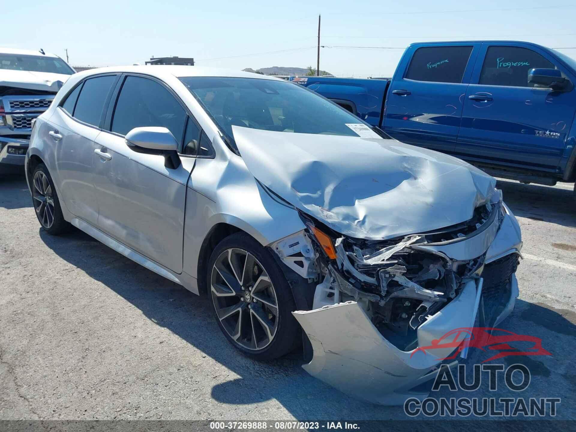 TOYOTA COROLLA 2019 - JTNK4RBE8K3012176