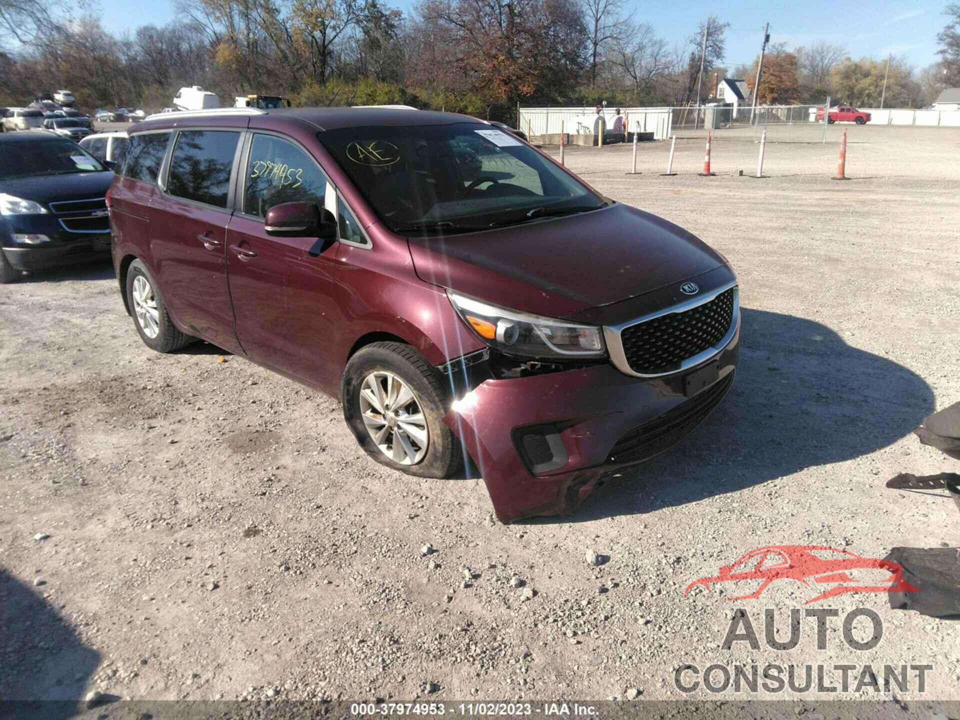 KIA SEDONA 2016 - KNDMB5C11G6099741