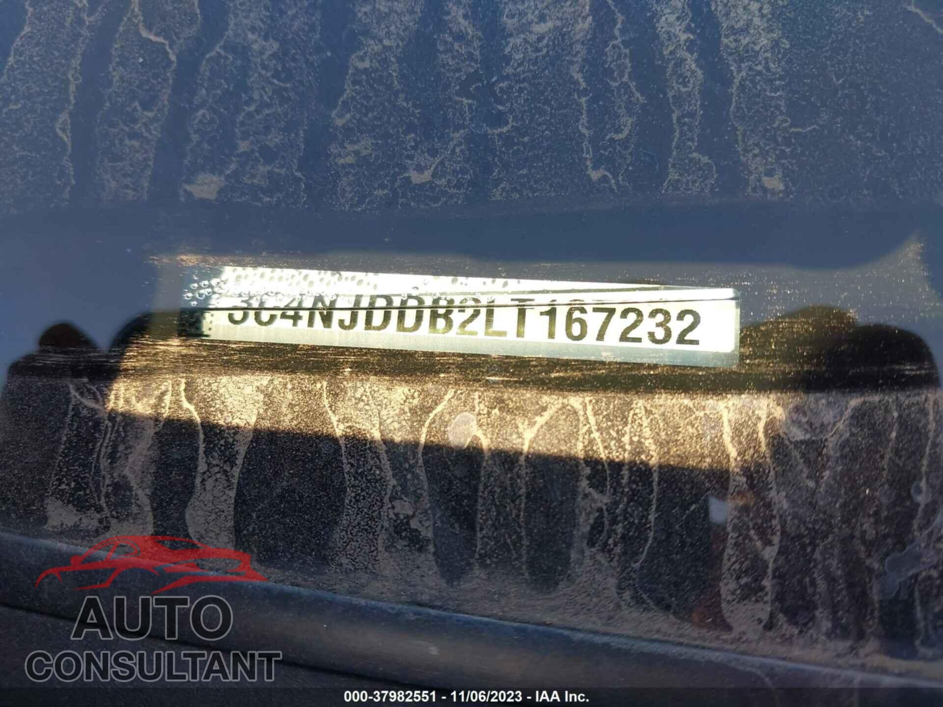 JEEP COMPASS 2020 - 3C4NJDDB2LT167232