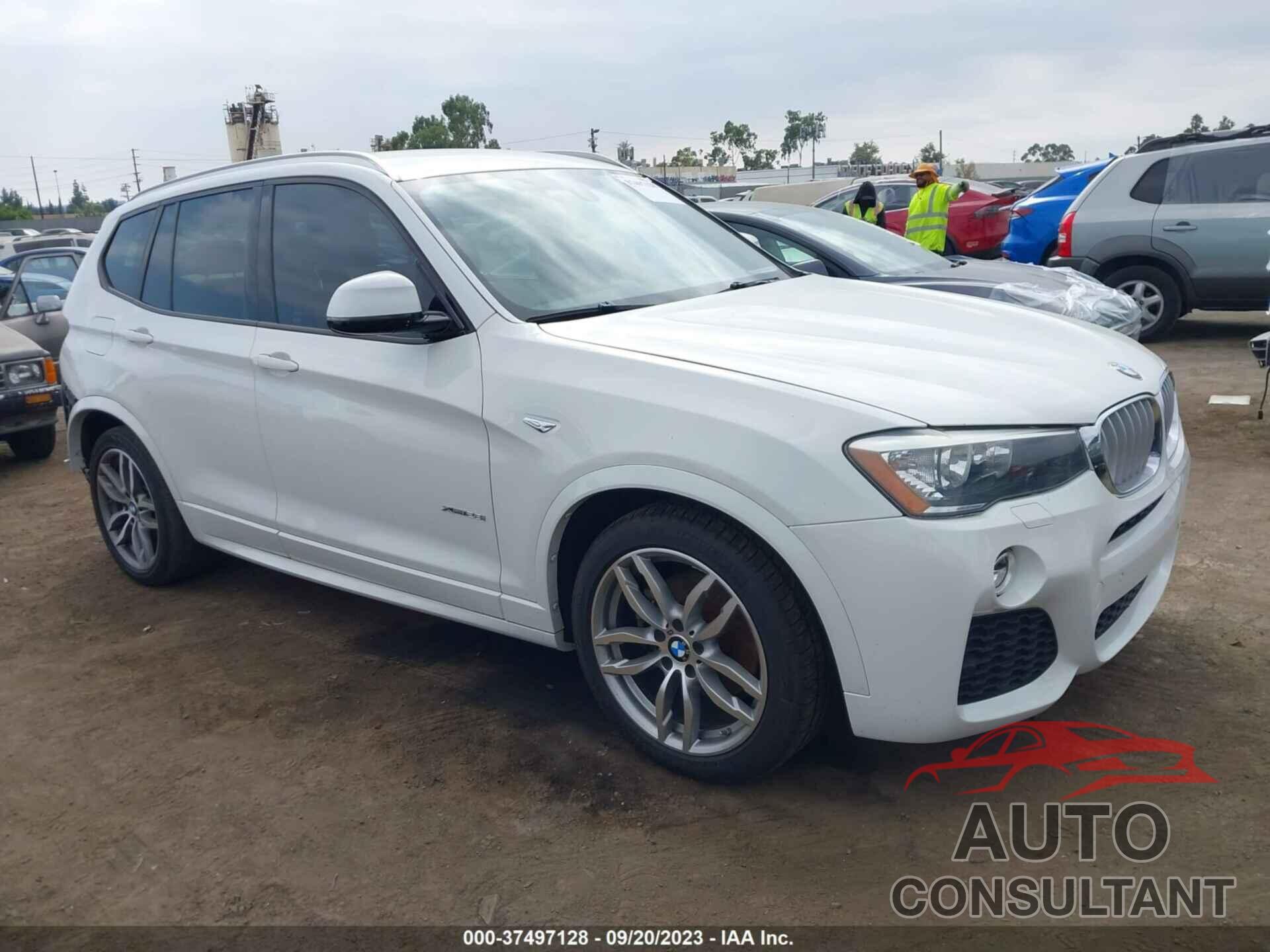 BMW X3 2016 - 5UXWX9C55G0D89148