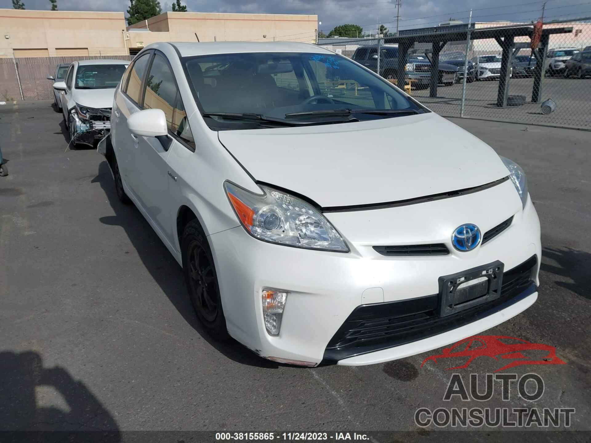 TOYOTA PRIUS 2015 - JTDKN3DU8F0475025