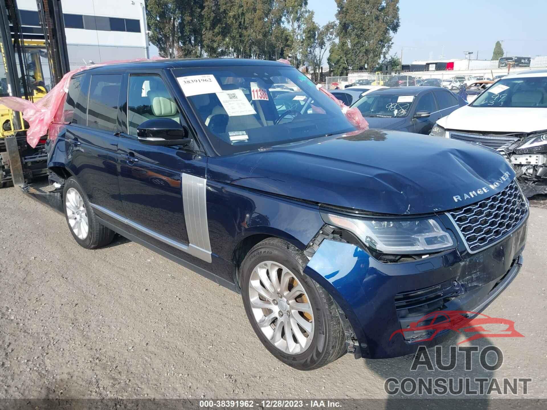 LAND ROVER RANGE ROVER 2020 - SALGS2RU7LA413793