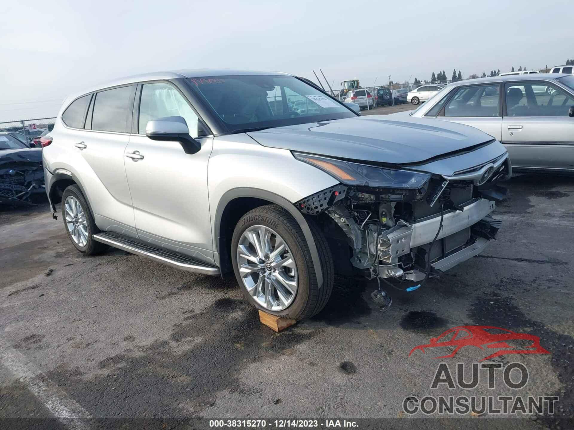 TOYOTA HIGHLANDER 2022 - 5TDZZRAH2NS539830