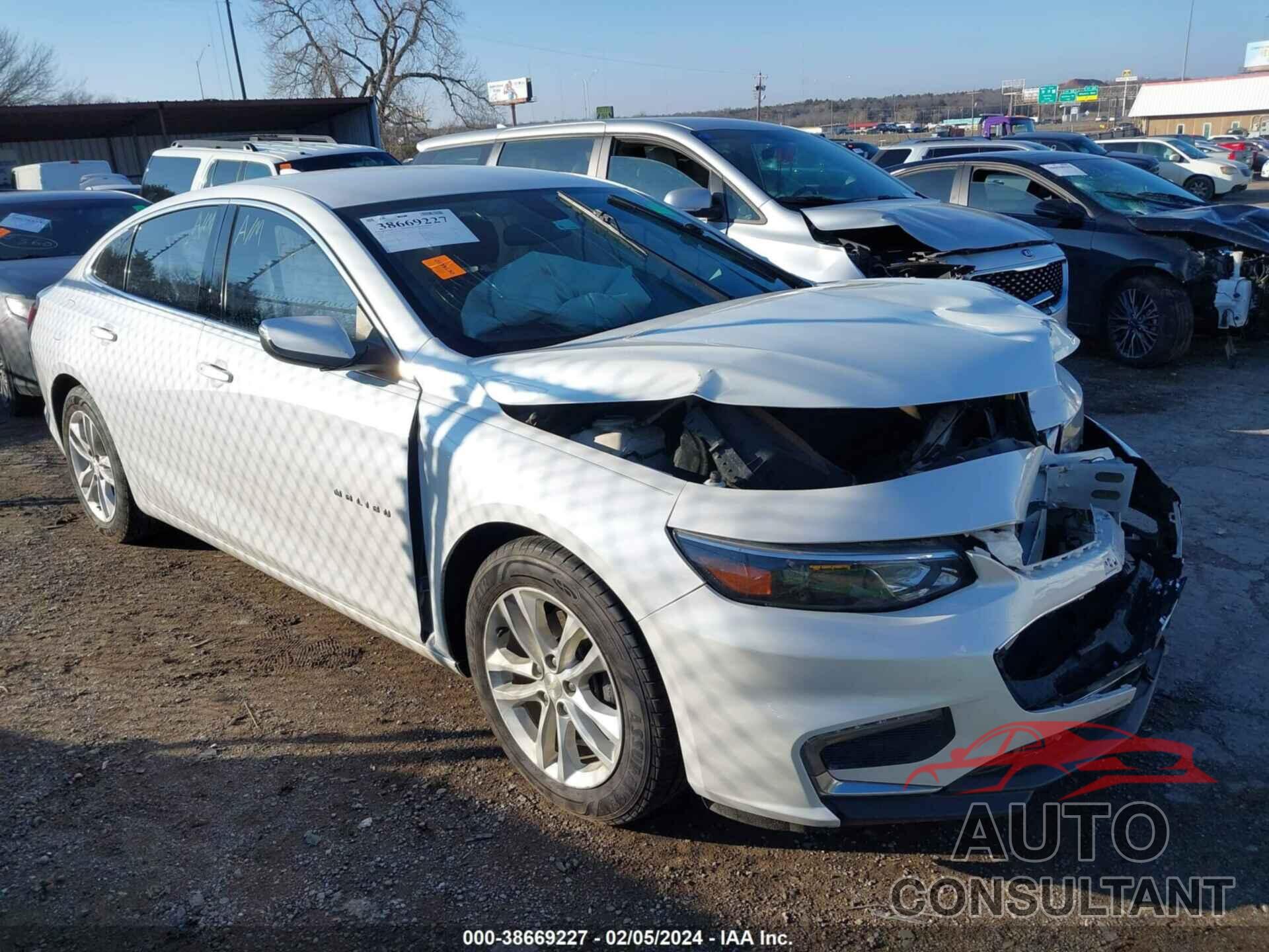 CHEVROLET MALIBU 2016 - 1G1ZE5ST8GF313424