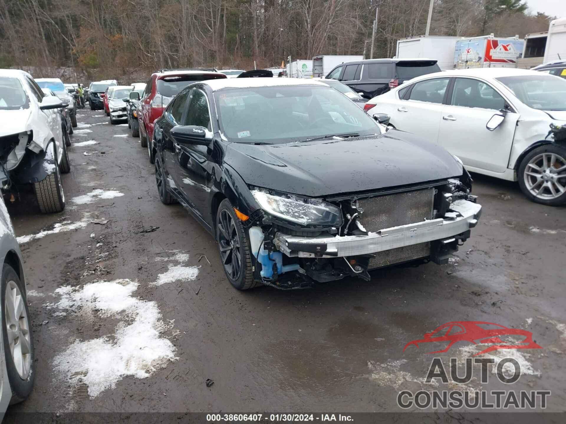 HONDA CIVIC 2019 - 2HGFC2F88KH585047