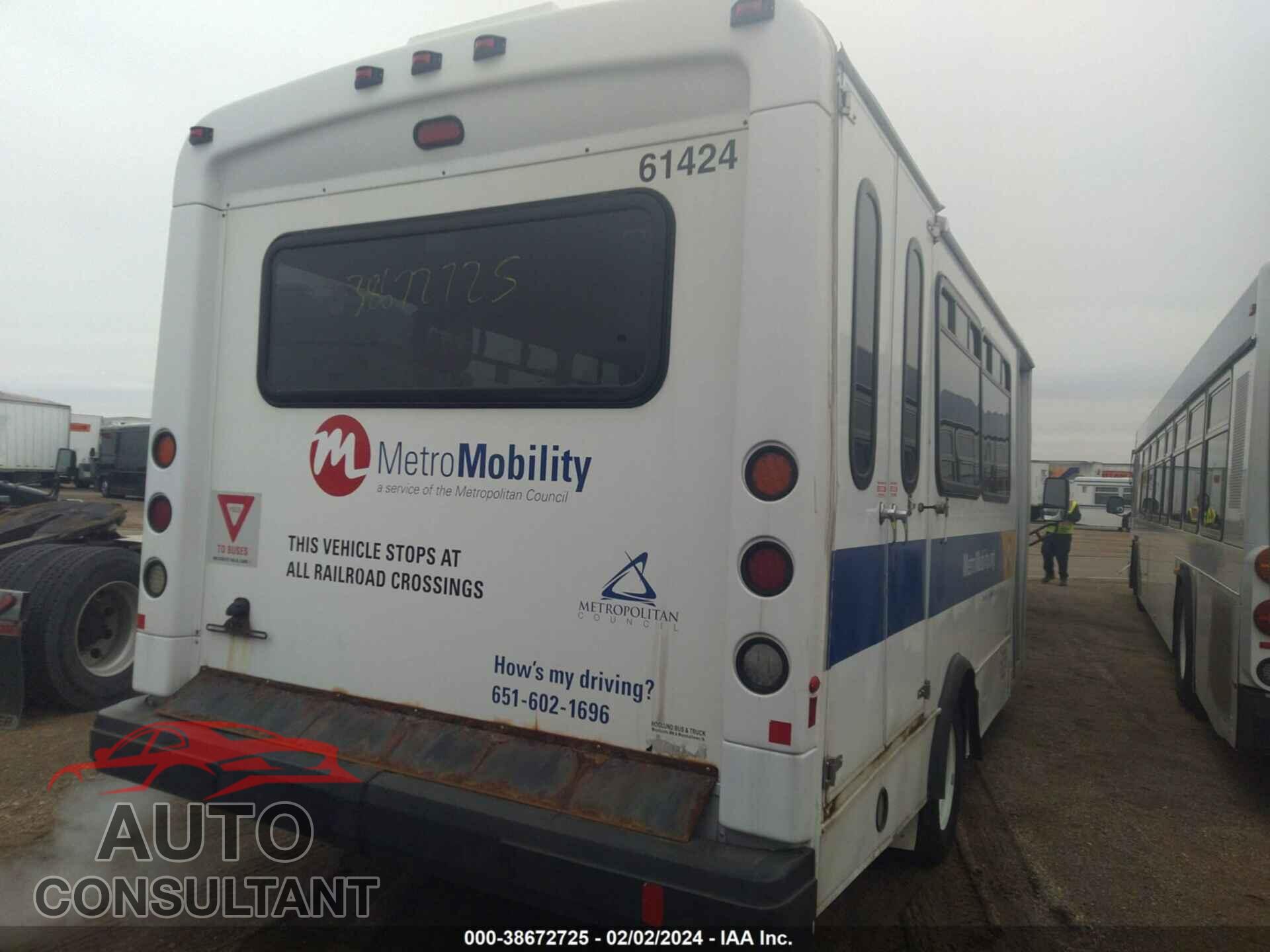 FORD E-450 CUTAWAY 2016 - 1FDFE4FS4GDC32093