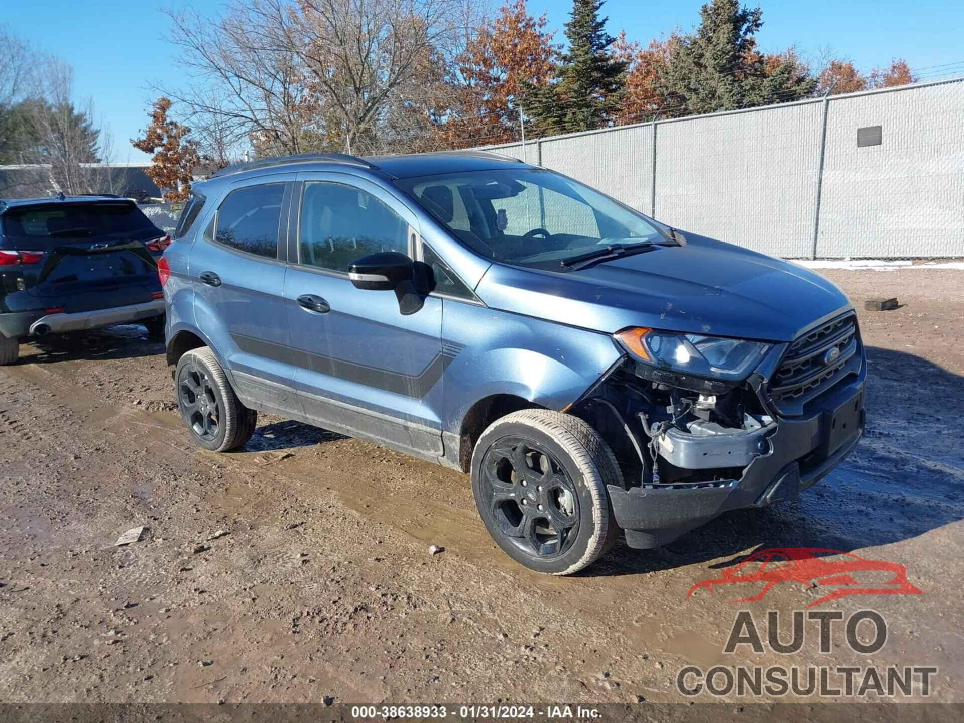 FORD ECOSPORT 2022 - MAJ6S3JL6NC464906