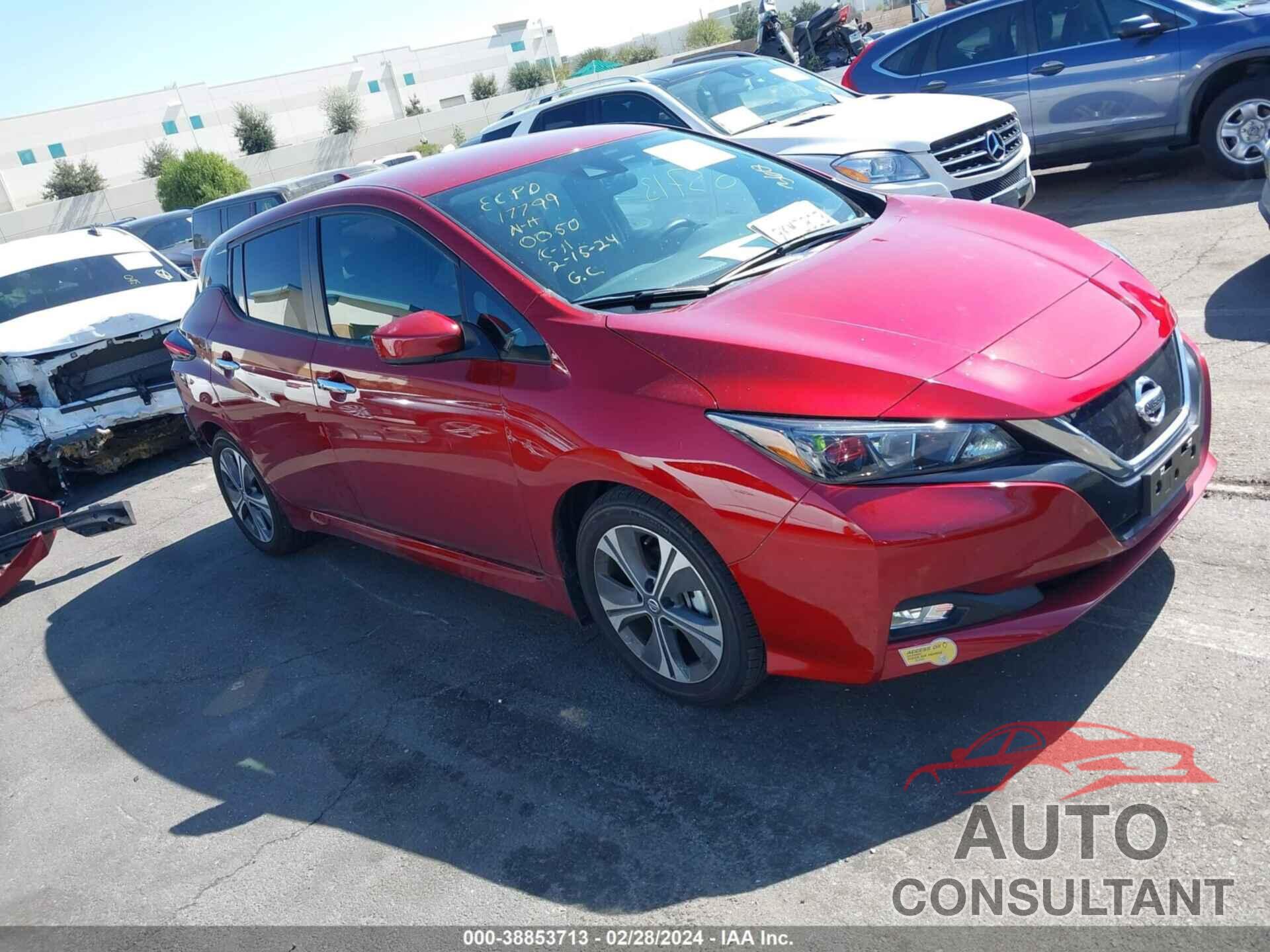 NISSAN LEAF 2022 - 1N4AZ1CV3NC560050