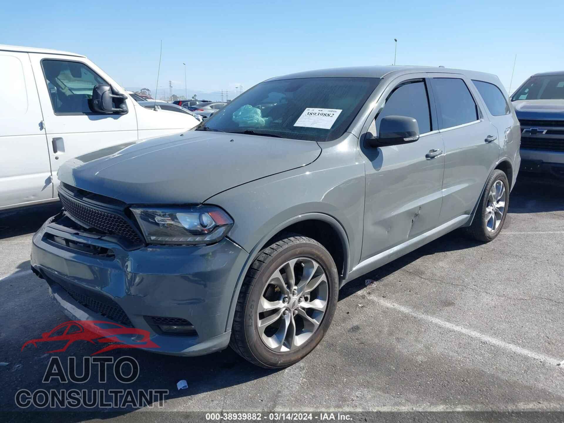 DODGE DURANGO 2020 - 1C4RDHDG3LC285362