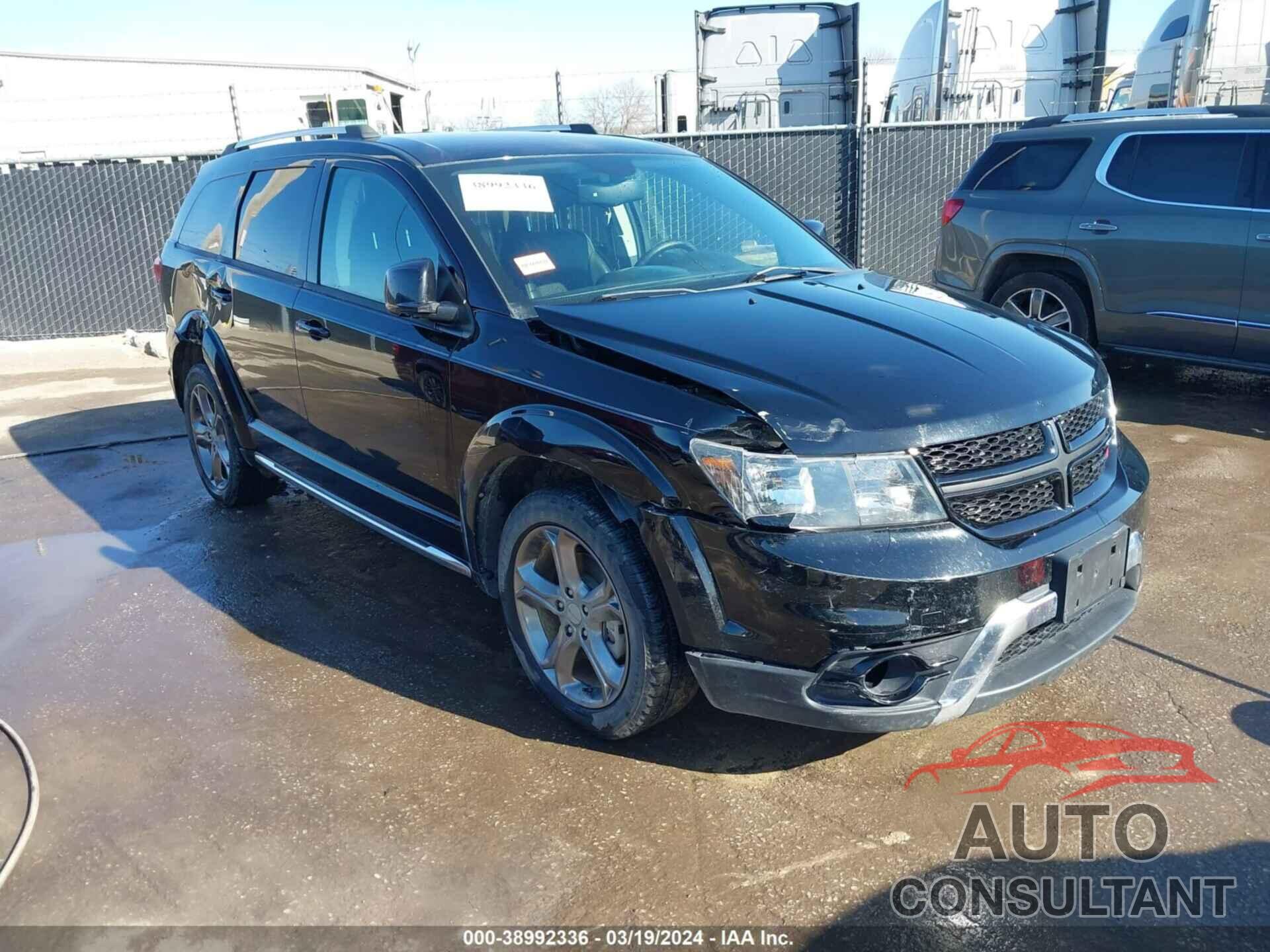 DODGE JOURNEY 2017 - 3C4PDDGG8HT565012
