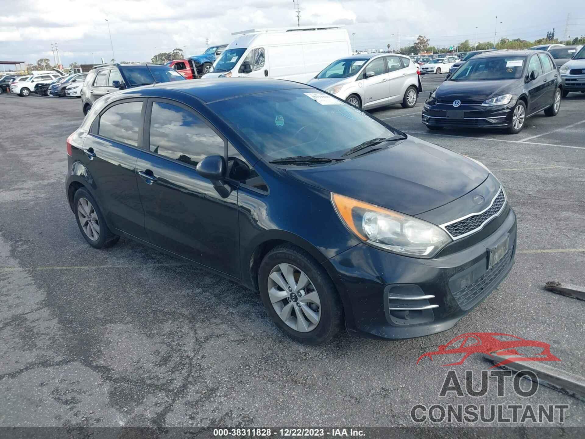 KIA RIO 2016 - KNADN5A39G6678310