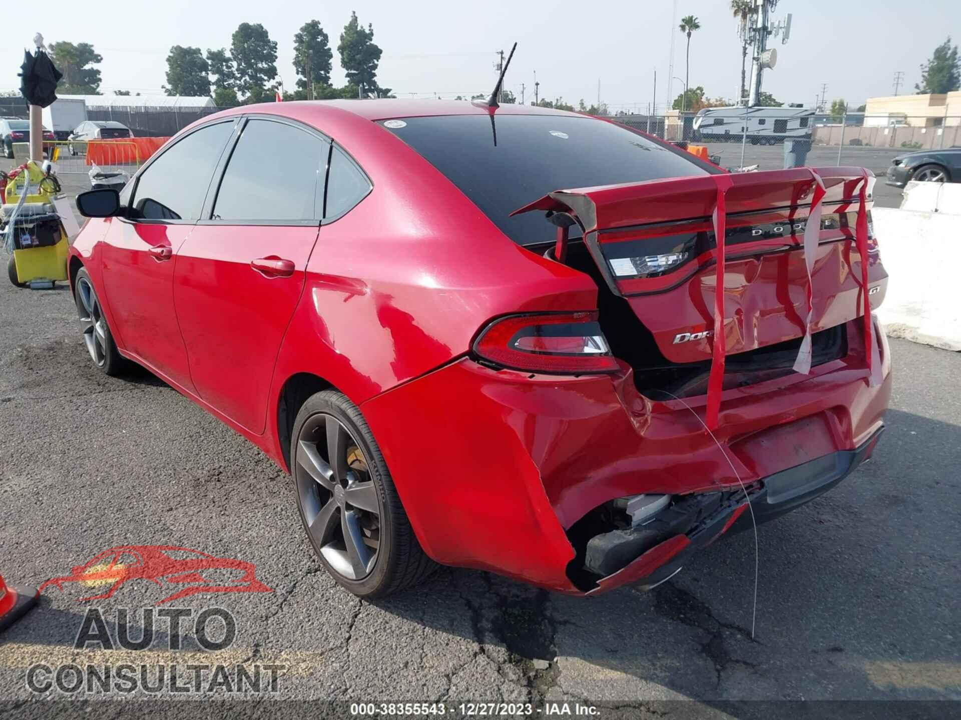 DODGE DART 2015 - 1C3CDFEBXFD344732