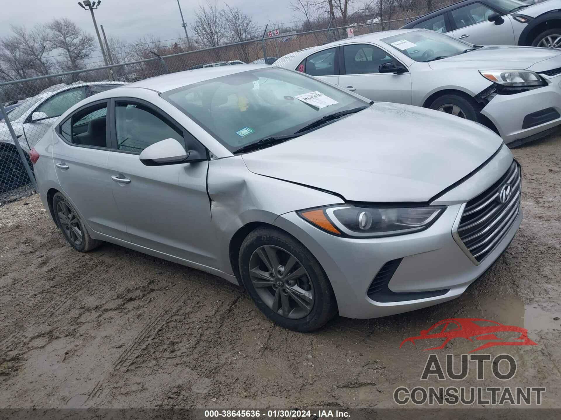 HYUNDAI ELANTRA 2017 - 5NPD84LFXHH030011