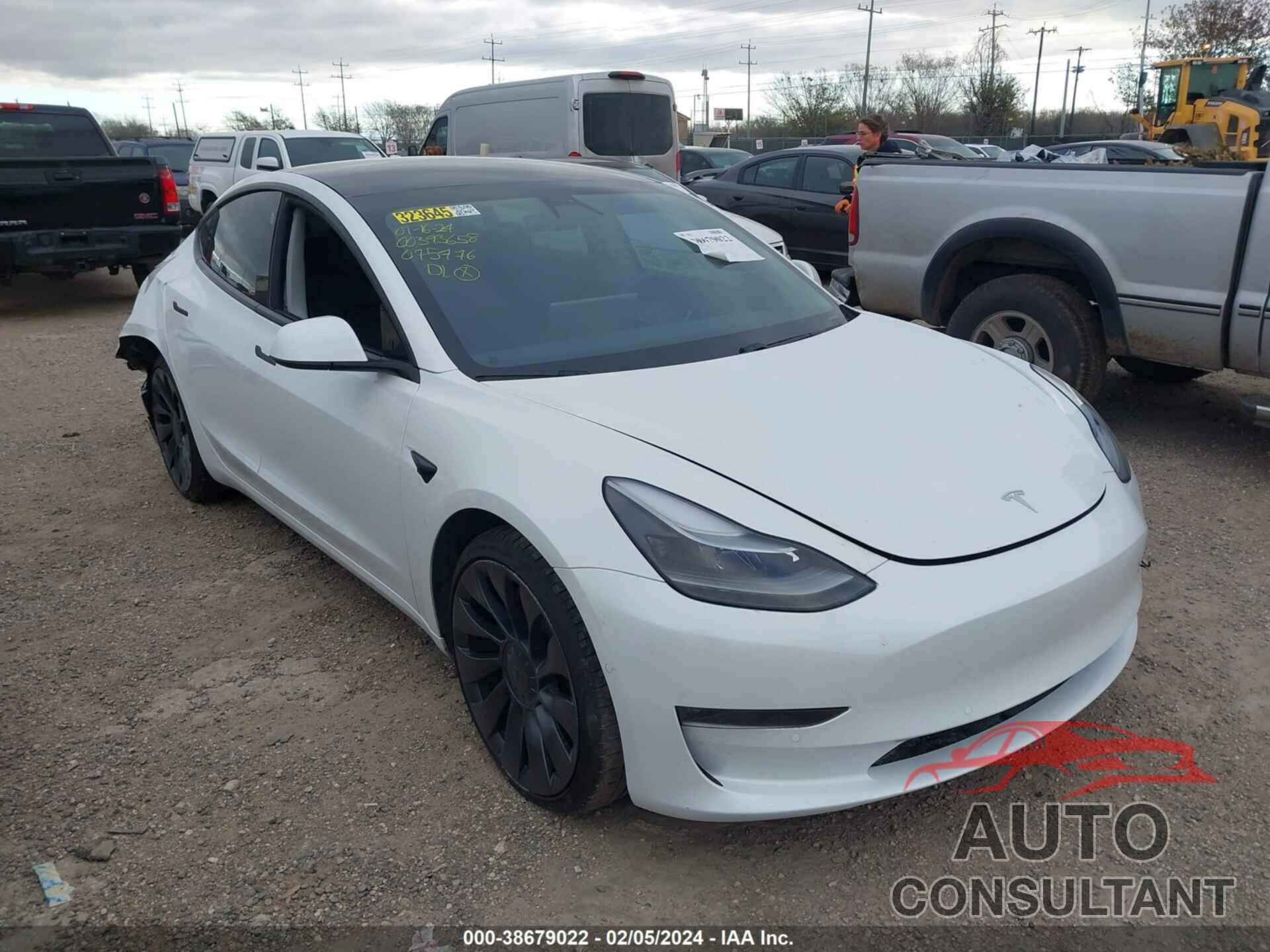TESLA MODEL 3 2021 - 5YJ3E1EC6MF075476