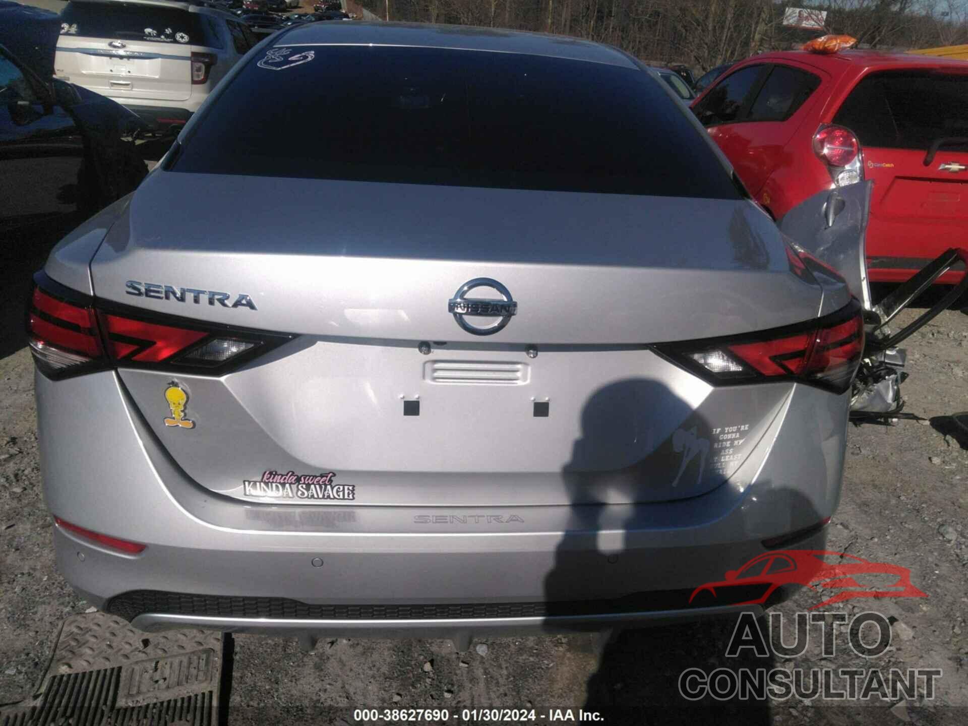 NISSAN SENTRA 2022 - 3N1AB8BV4NY275893