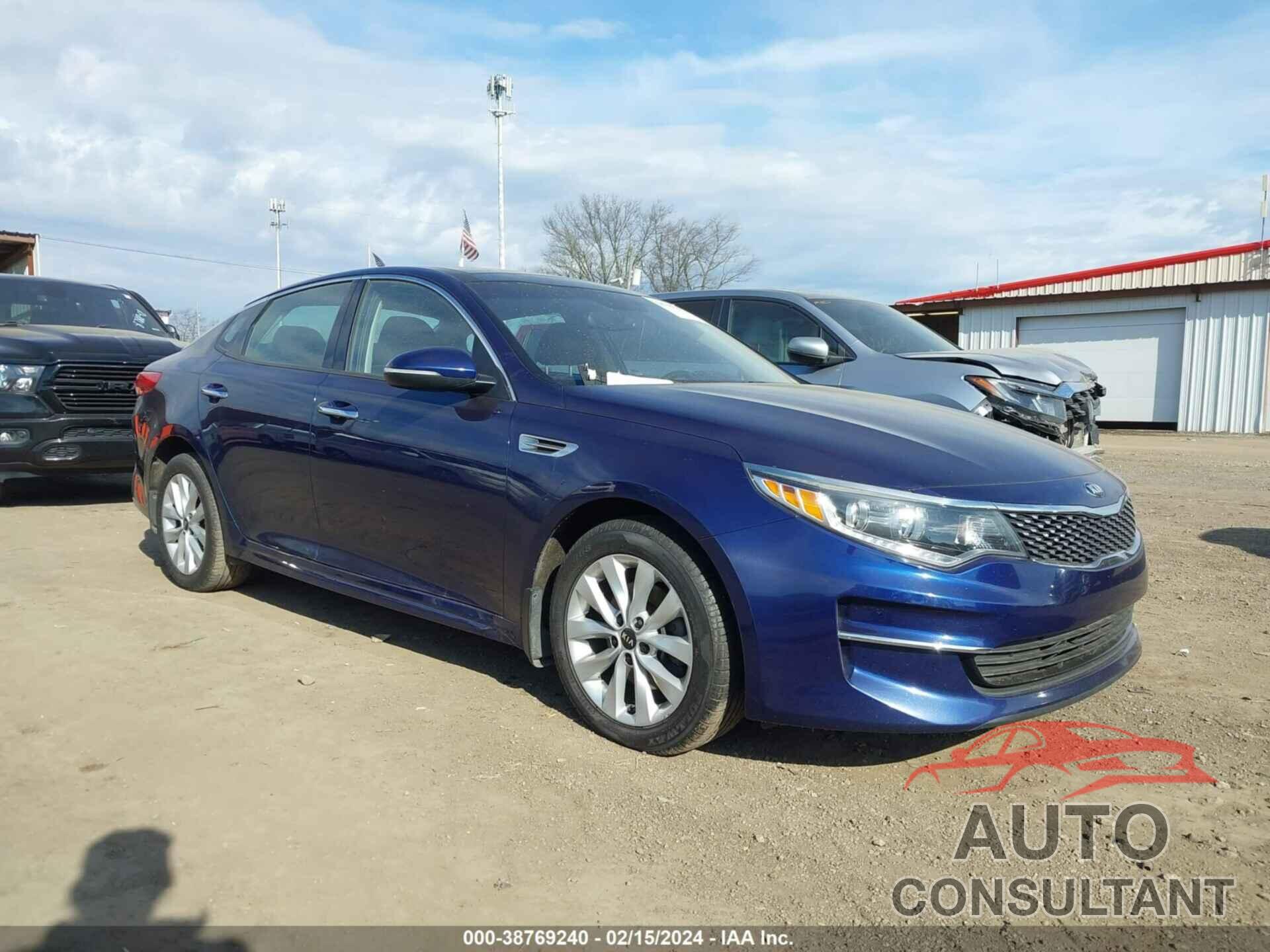 KIA OPTIMA 2018 - 5XXGU4L33JG229854