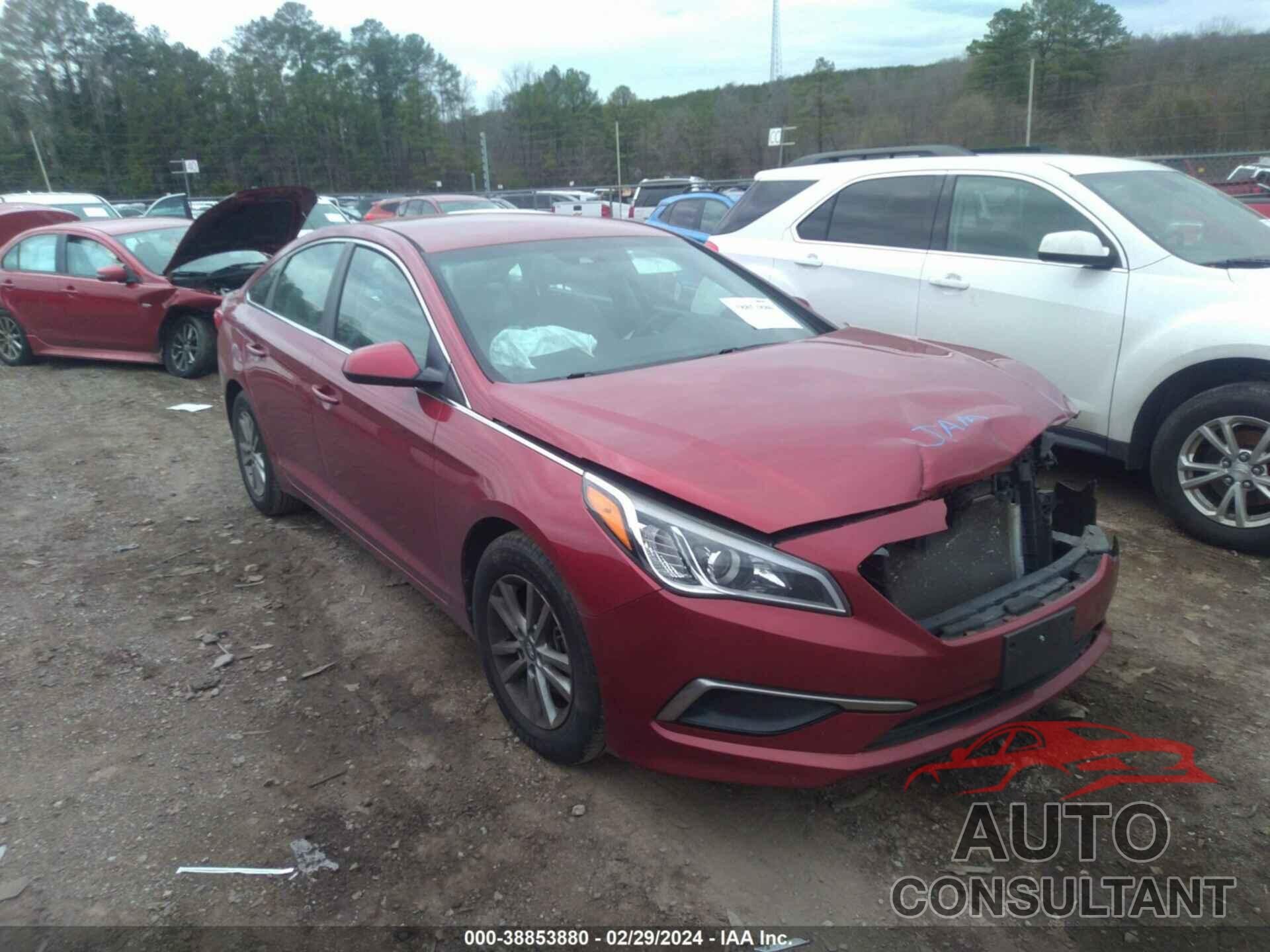 HYUNDAI SONATA 2016 - 5NPE24AF9GH368930