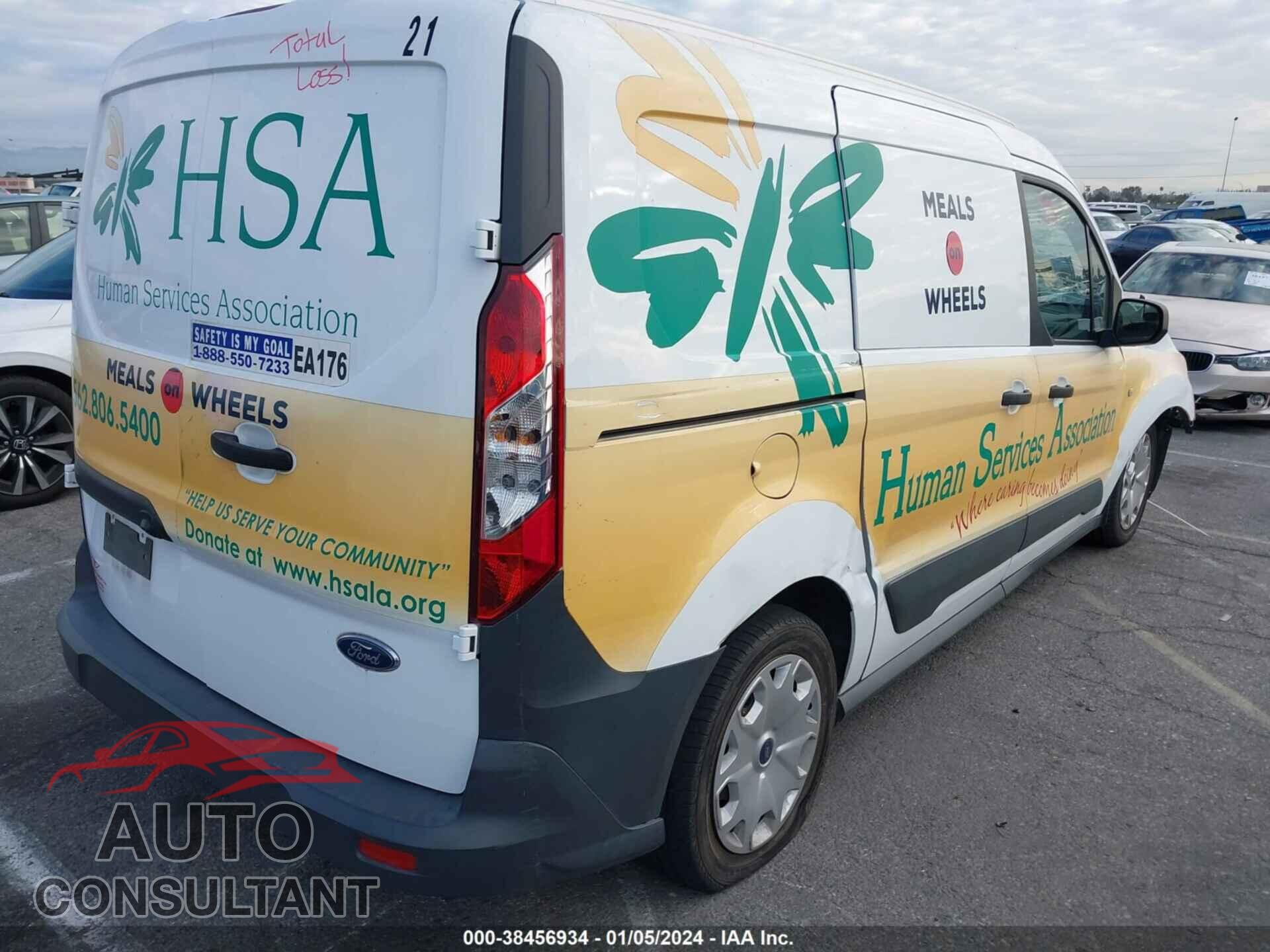 FORD TRANSIT CONNECT 2017 - NM0LS7E71H1322767
