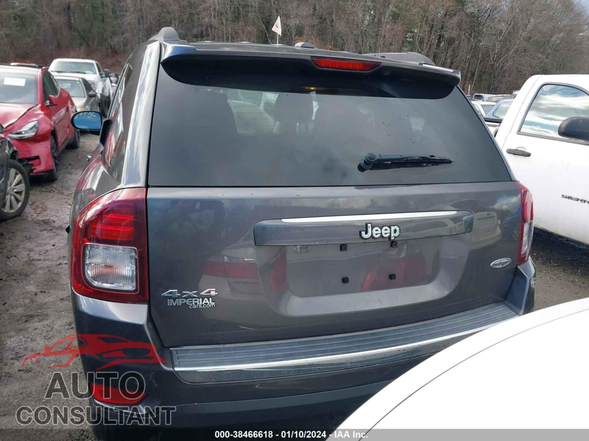 JEEP COMPASS 2017 - 1C4NJDEBXHD173551
