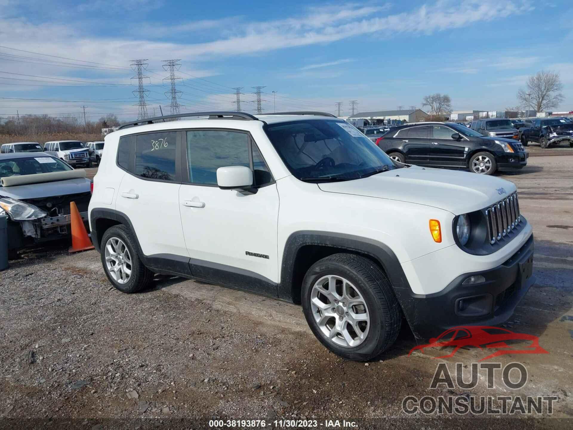 JEEP RENEGADE 2018 - ZACCJABB4JPG84349