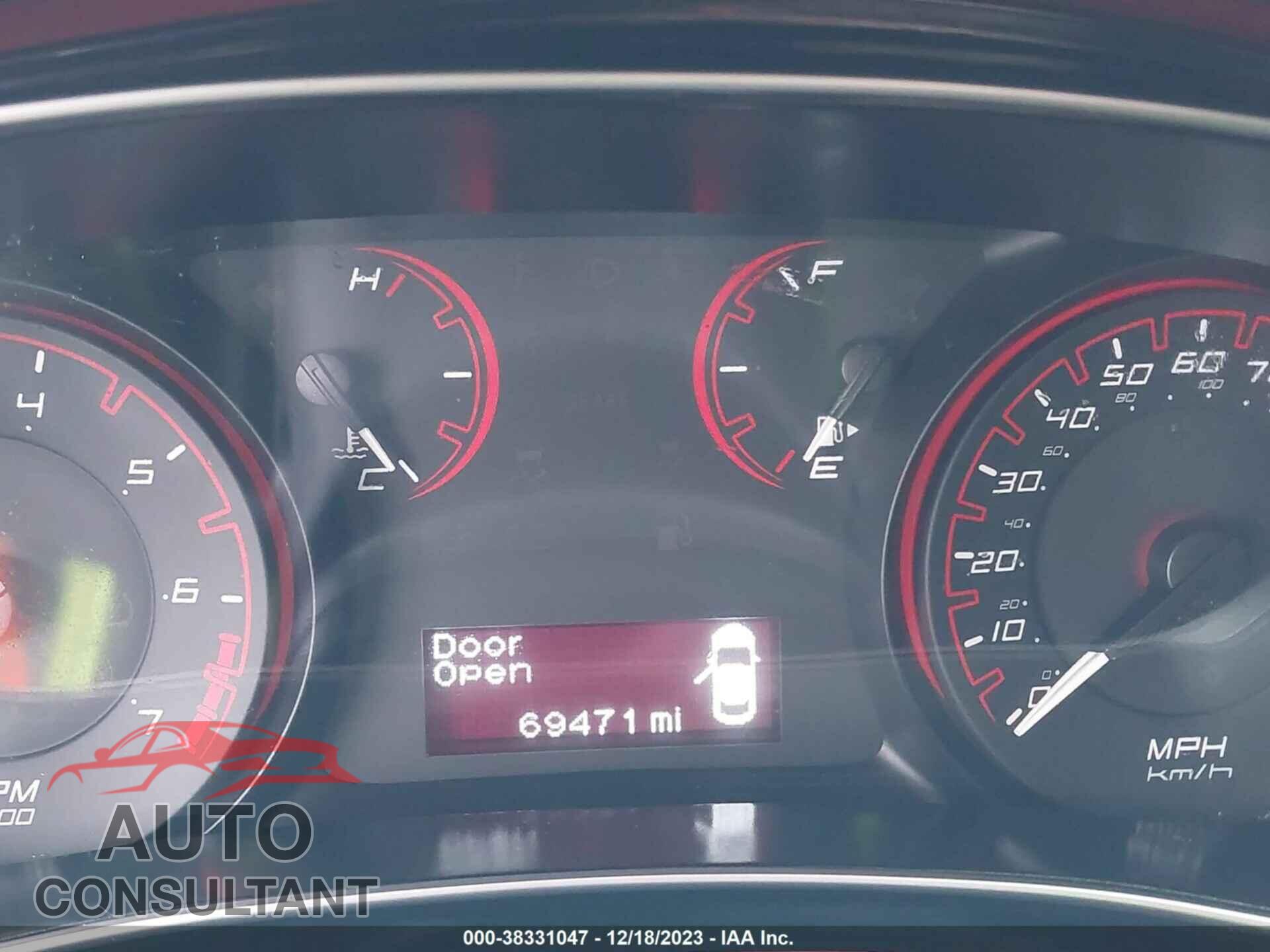 DODGE DART 2016 - 1C3CDFBA8GD689111