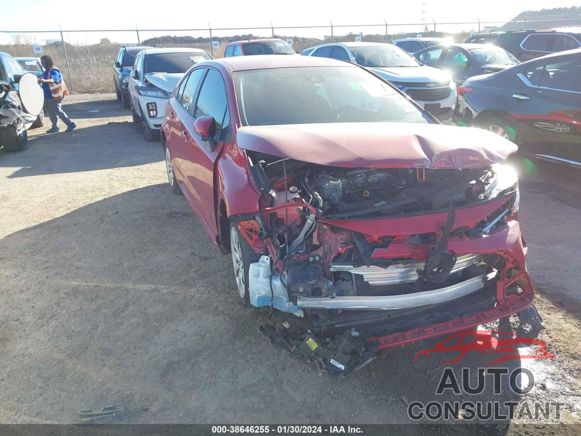 TOYOTA COROLLA 2021 - 5YFEPMAE4MP185023
