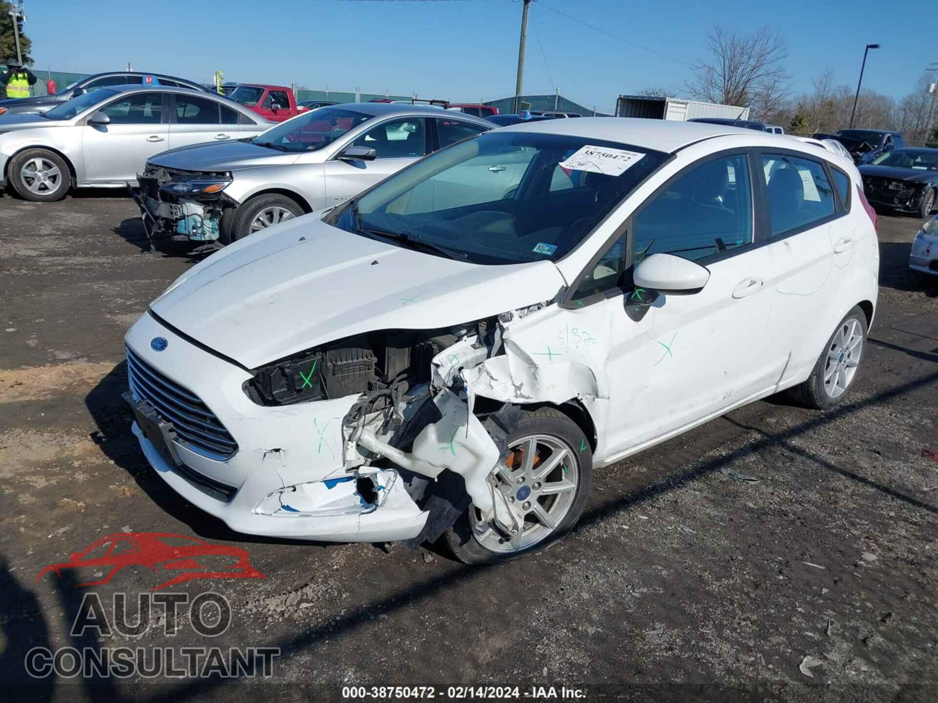FORD FIESTA 2017 - 3FADP4EJ7HM132404