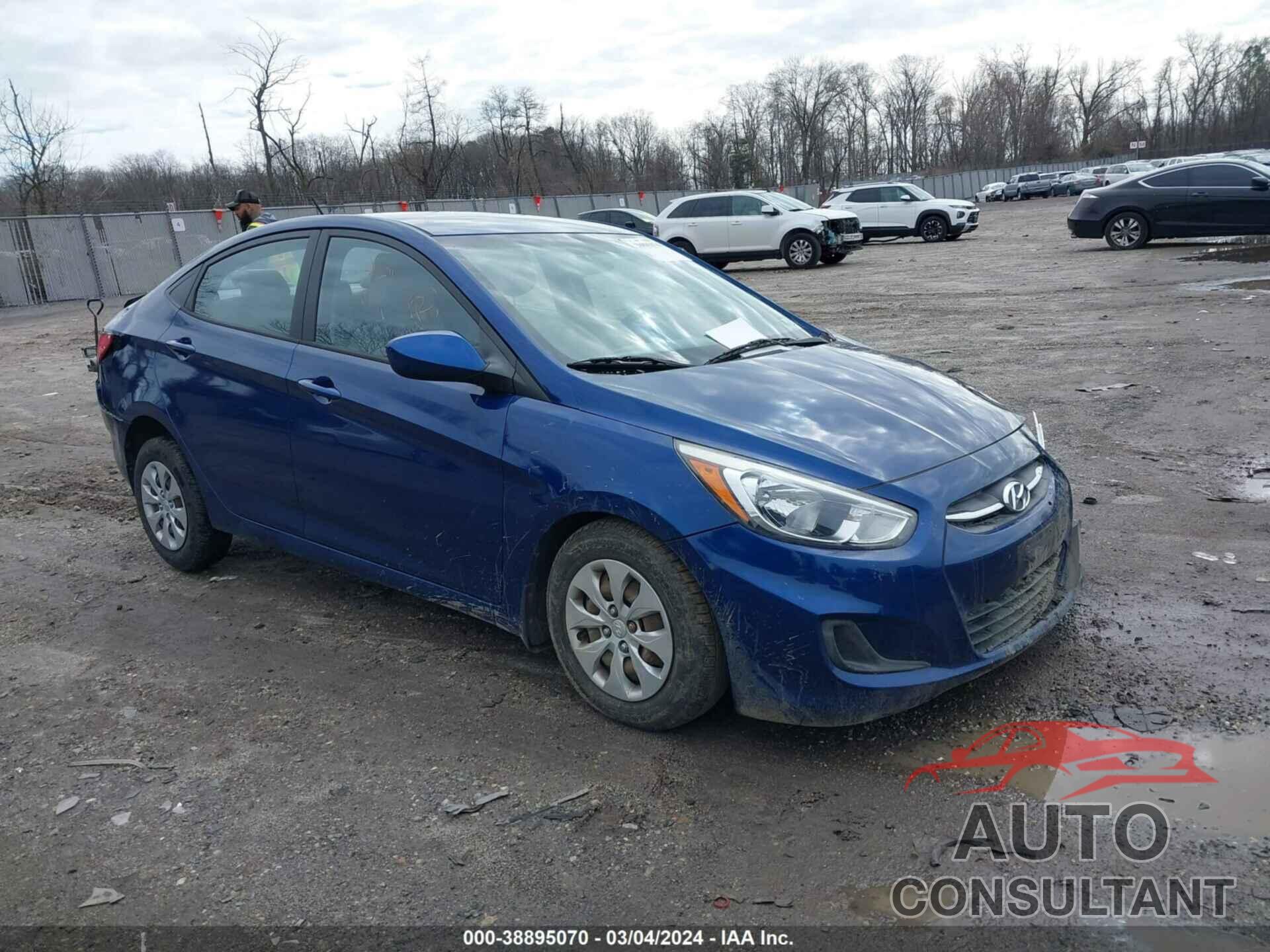 HYUNDAI ACCENT 2016 - KMHCT4AEXGU095364