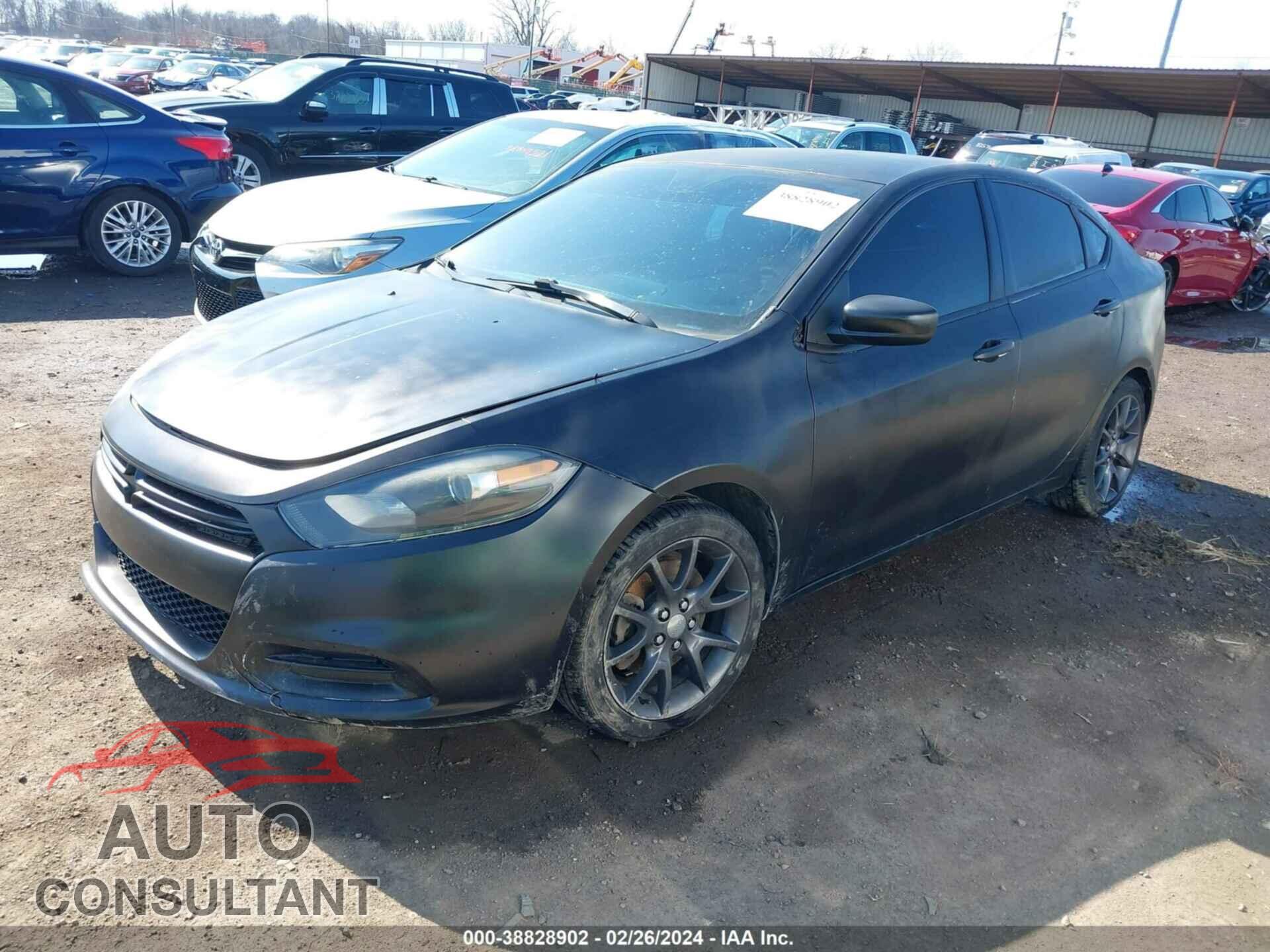 DODGE DART 2016 - 1C3CDFAA7GD606382