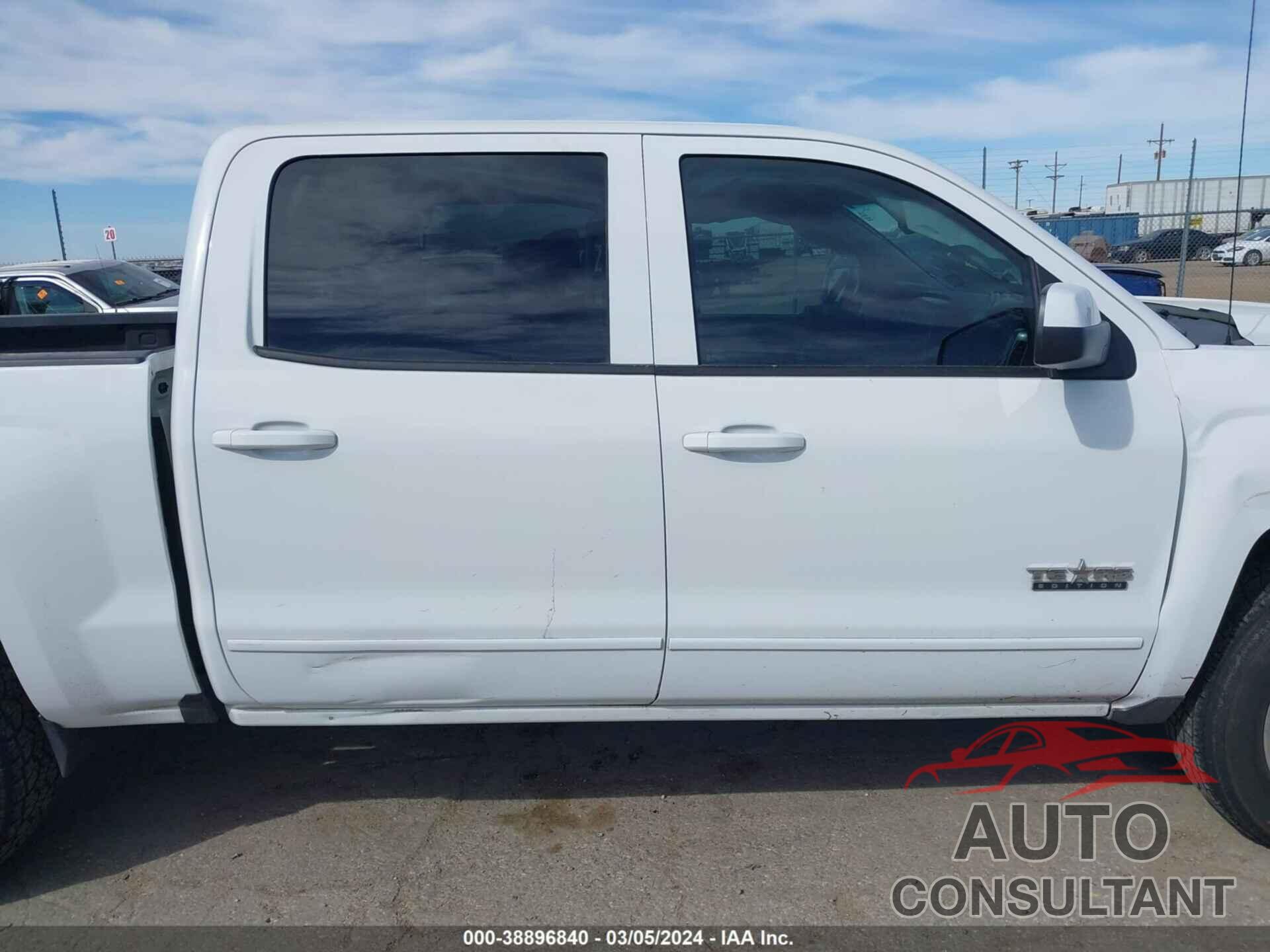 CHEVROLET SILVERADO 1500 2017 - 3GCUKREC5HG147697