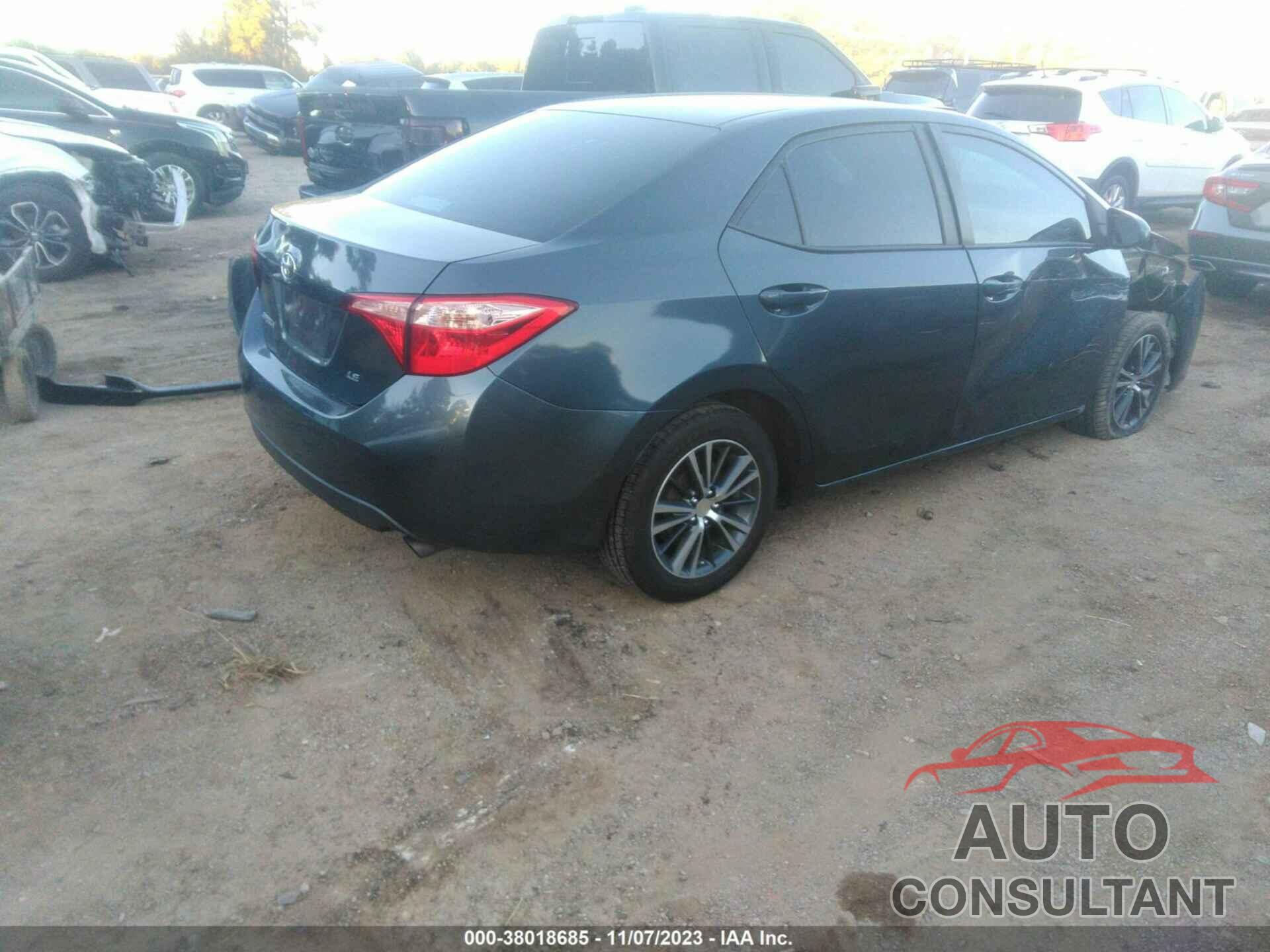 TOYOTA COROLLA 2017 - 2T1BURHE3HC750723