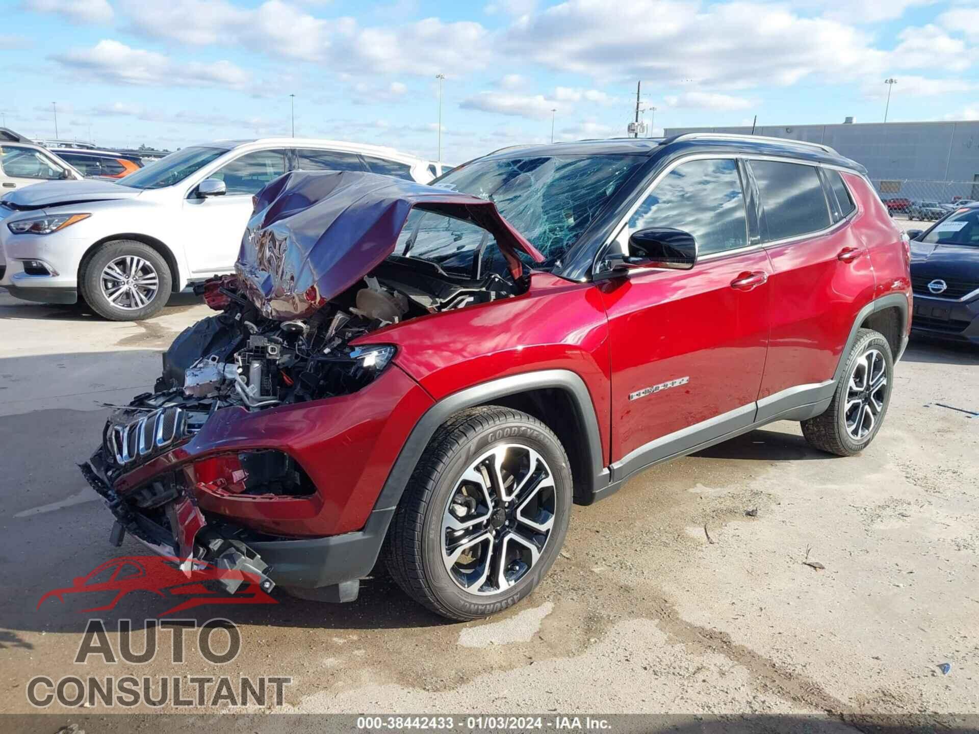 JEEP COMPASS 2022 - 3C4NJDCB7NT117706