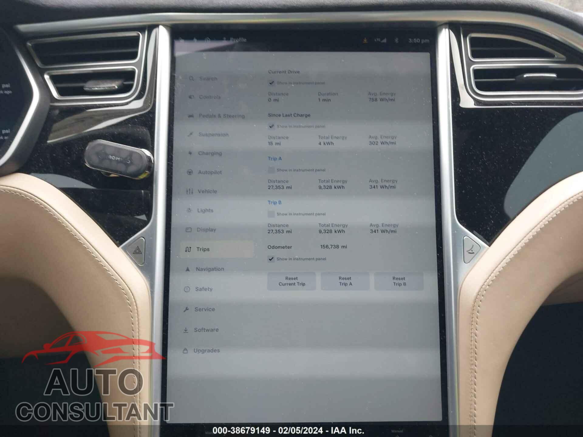 TESLA MODEL S 2016 - 5YJSA1E2XGF129221