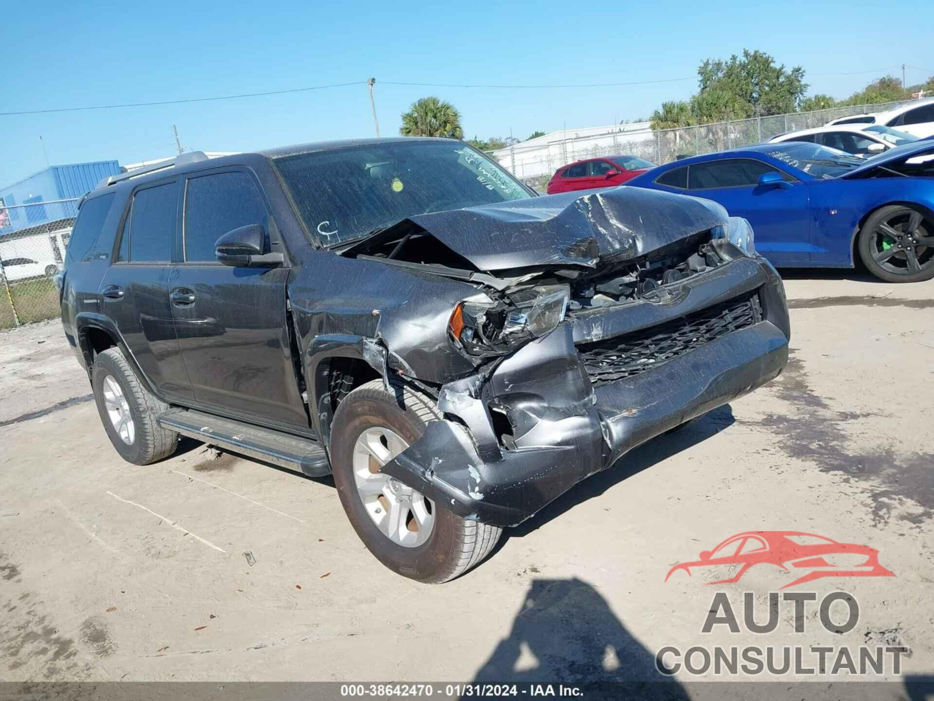 TOYOTA 4RUNNER 2017 - JTEBU5JR9H5445046