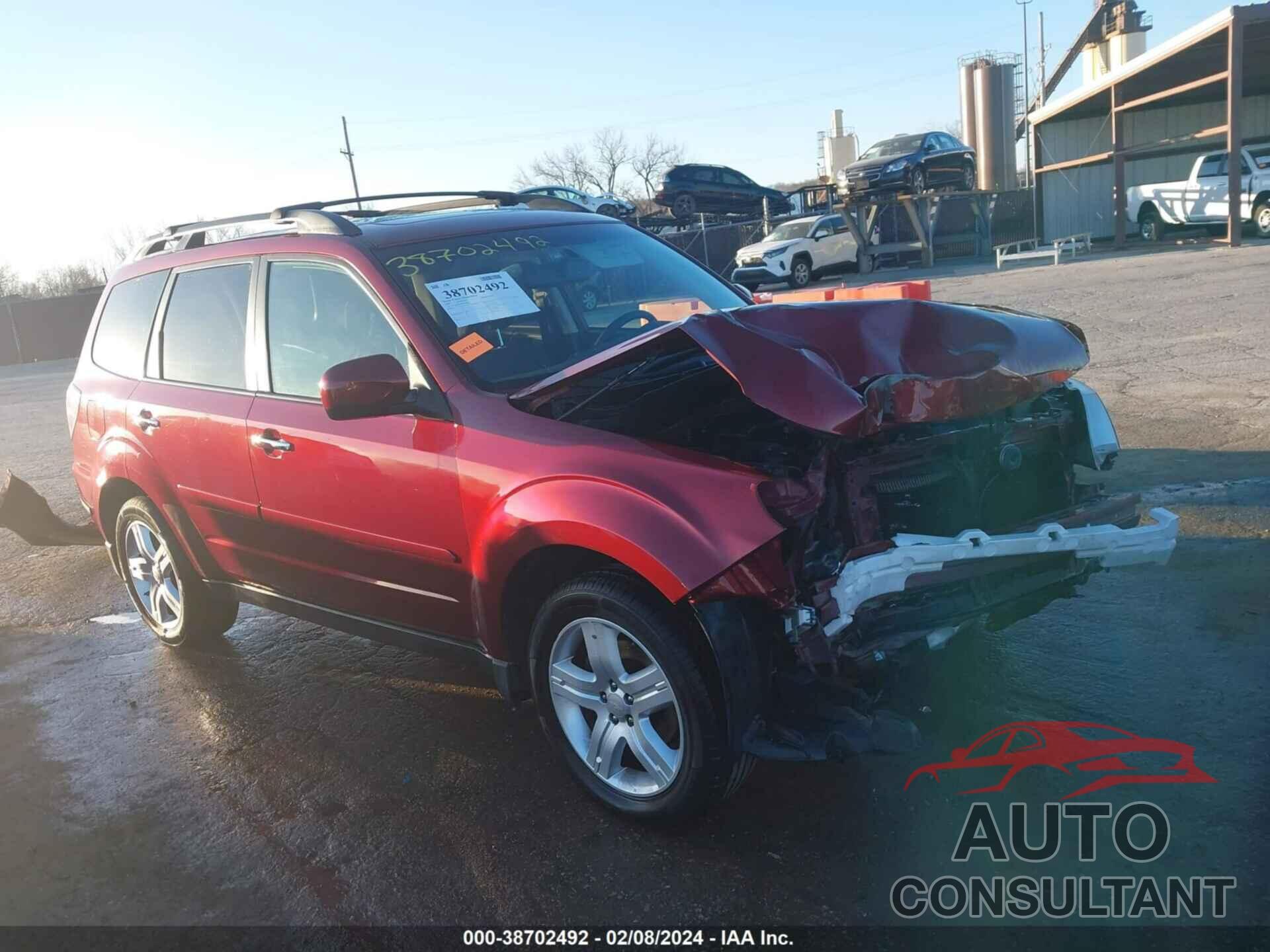 SUBARU FORESTER 2009 - JF2SH63609H795586