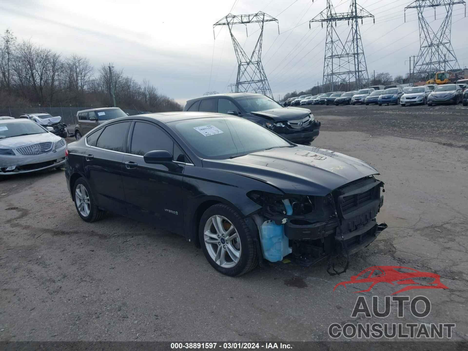 FORD FUSION HYBRID 2018 - 3FA6P0LU9JR242247